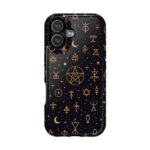 Celestial Occult Symbols iPhone Case