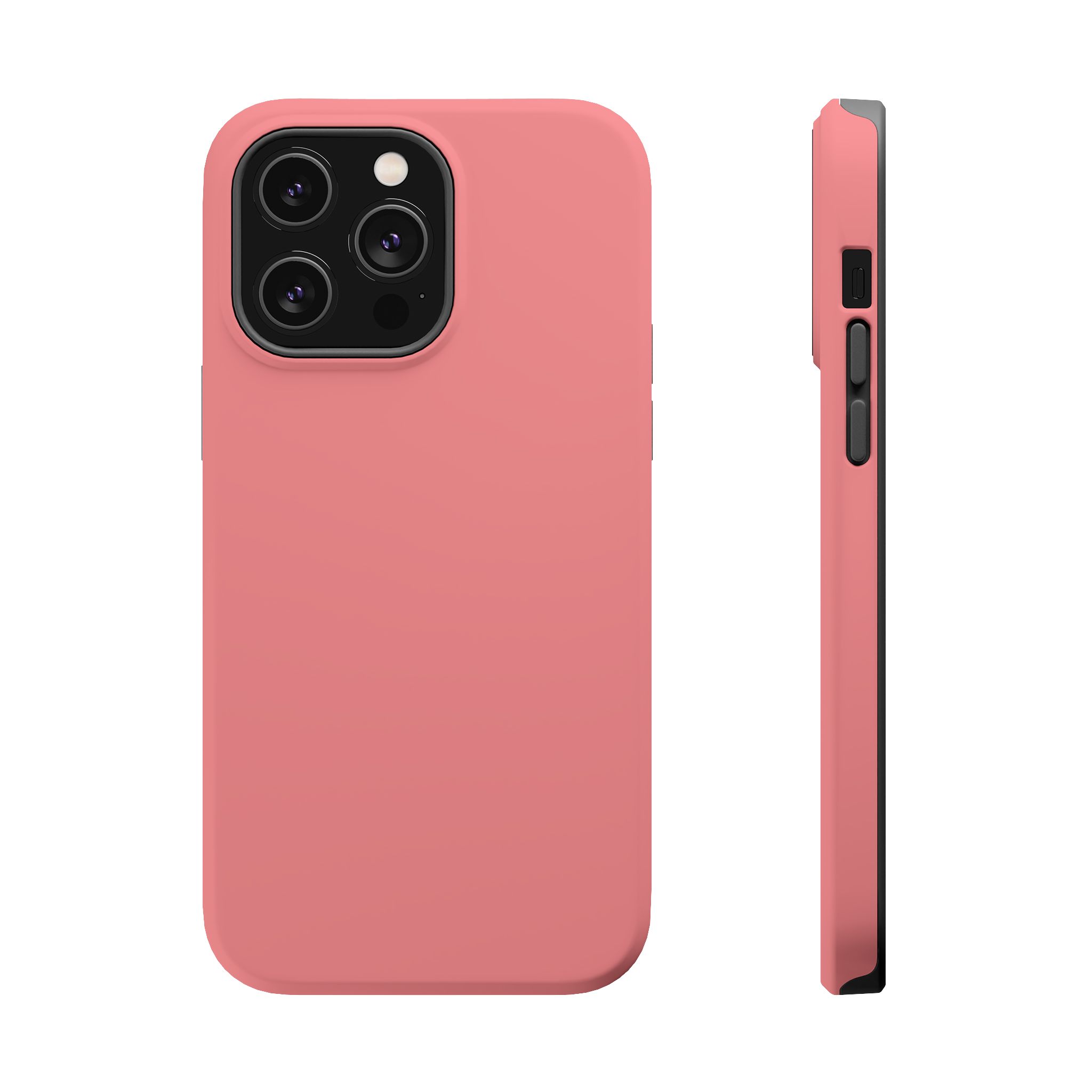 Rosewood Red – Soft Rose Red iPhone Case - Image 30