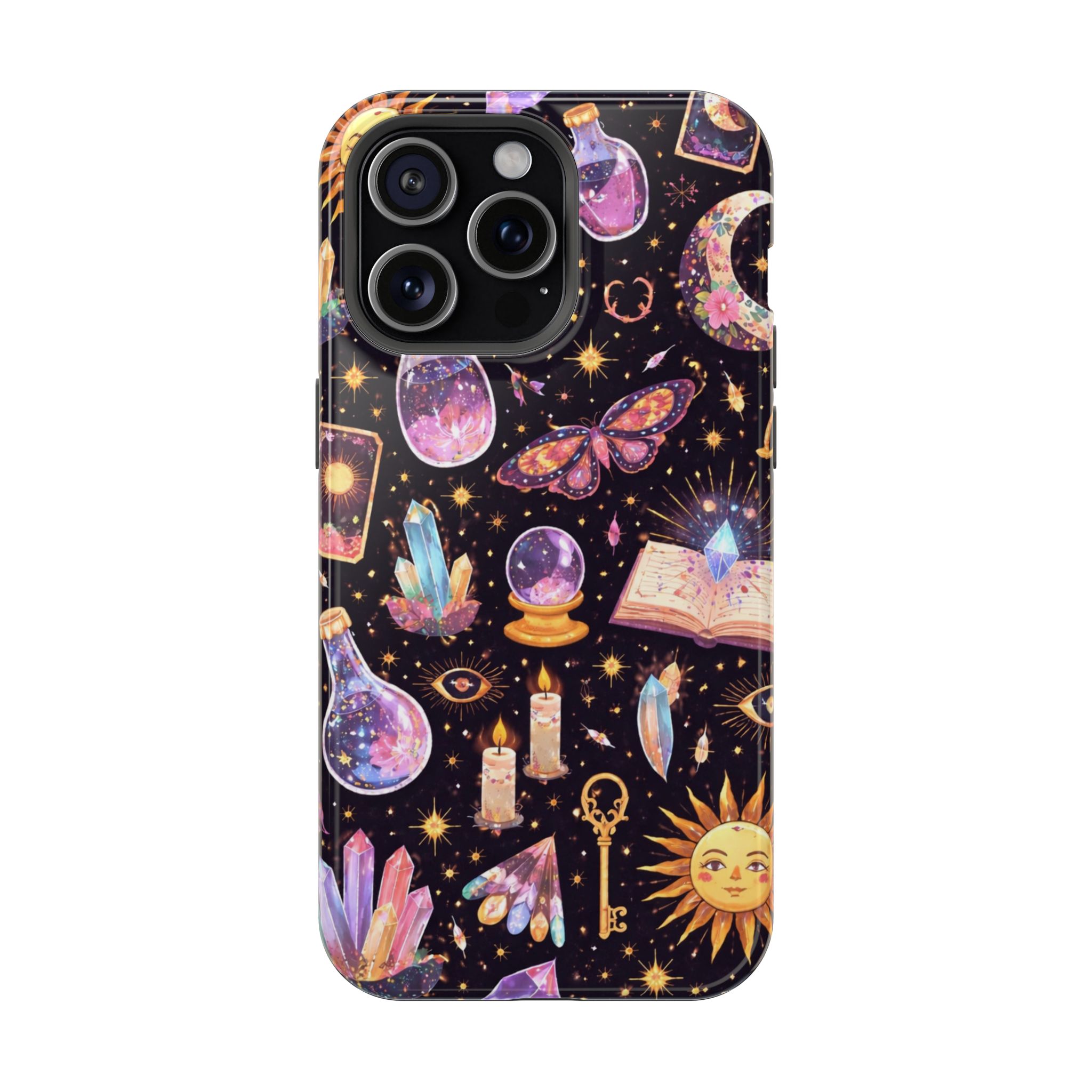 Cosmic Alchemy – Mystical Celestial Magic iPhone Case - Image 24