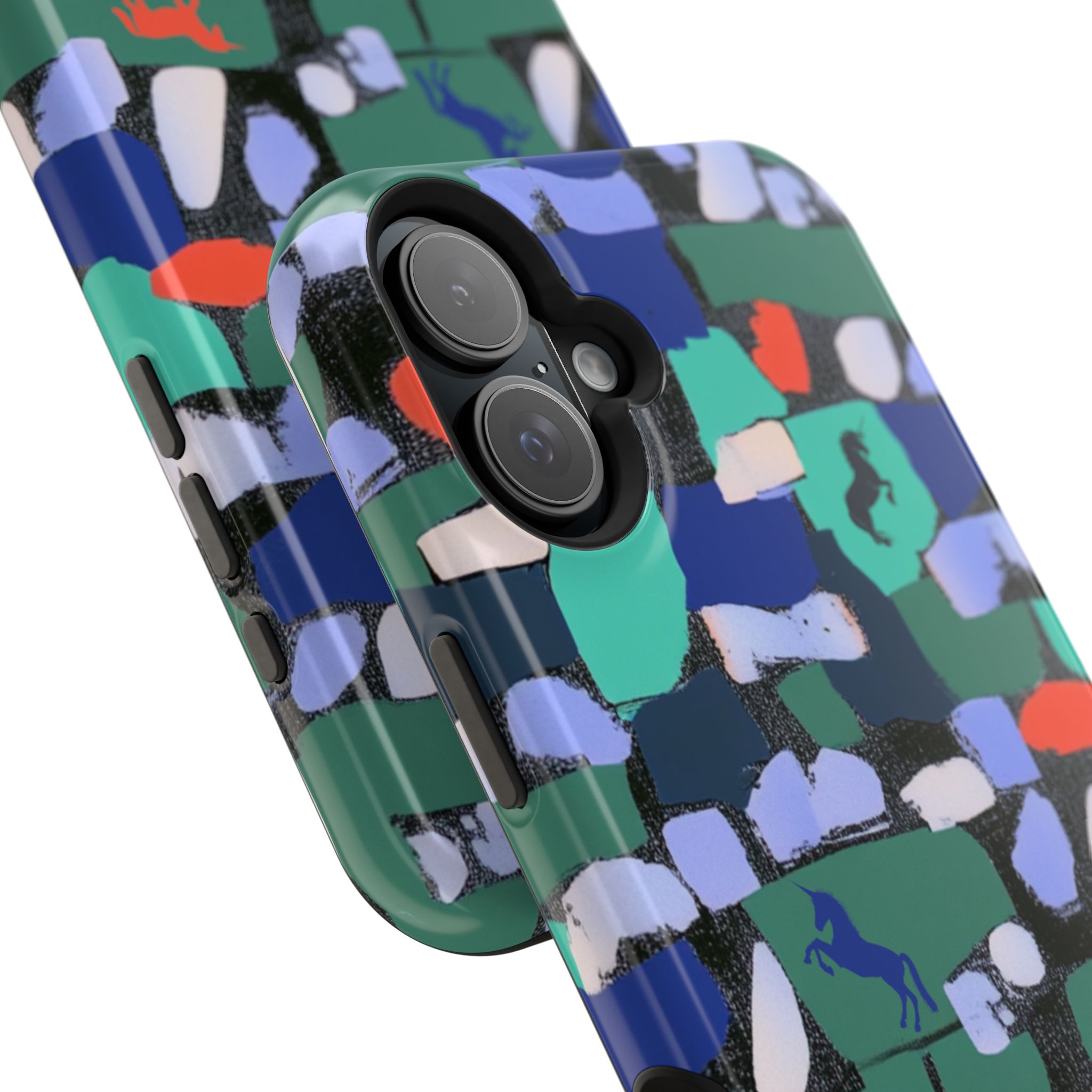 Myth Mosaic – Unicorn Fantasy iPhone Case - Image 108