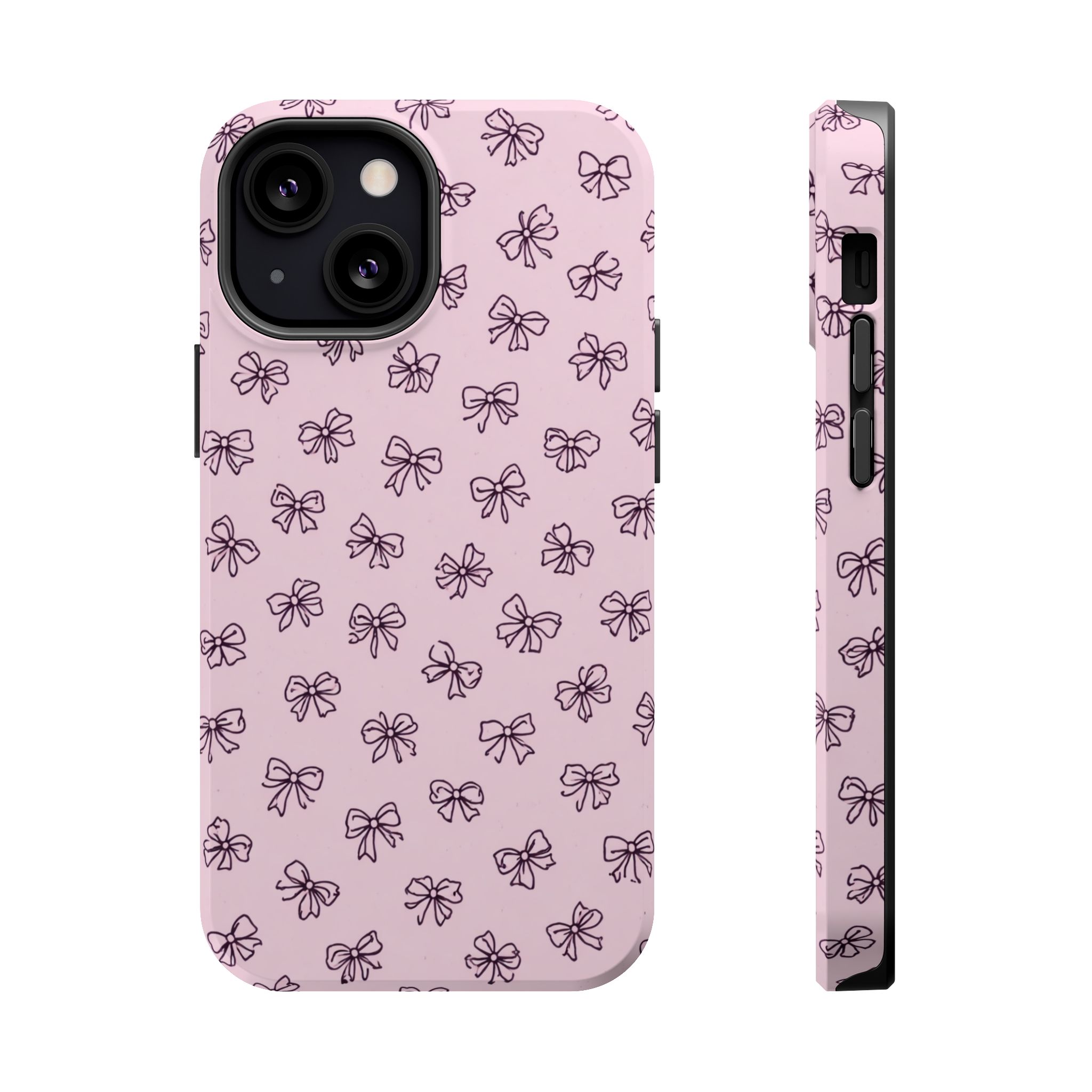 Blush Bows – Pink Bow iPhone Case - Image 12