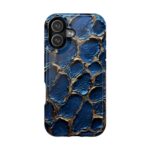 Blue Leopard iPhone Case
