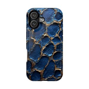 Blue Leopard iPhone Case