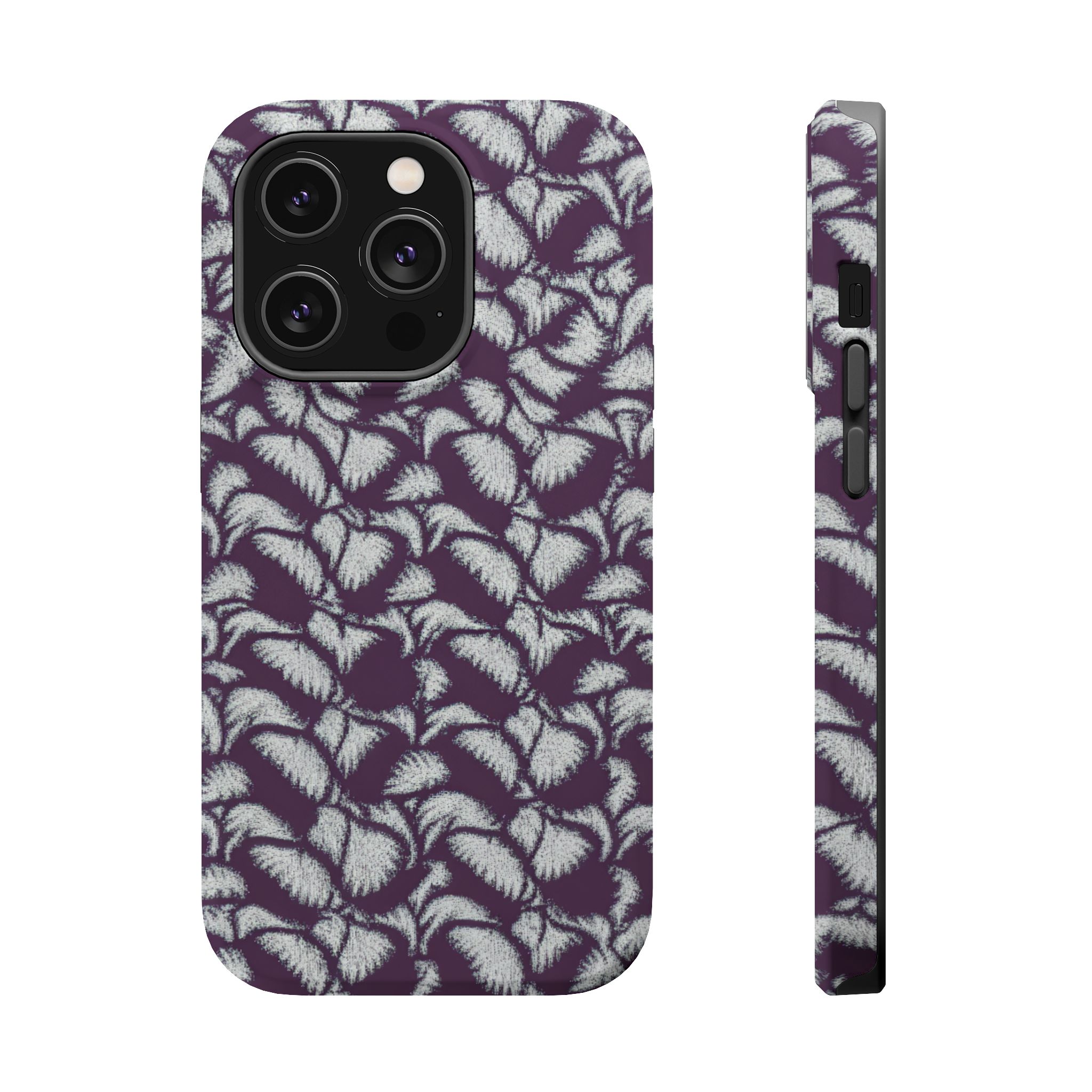 Violetta – Plum Bloom Designer iPhone Case - Image 5
