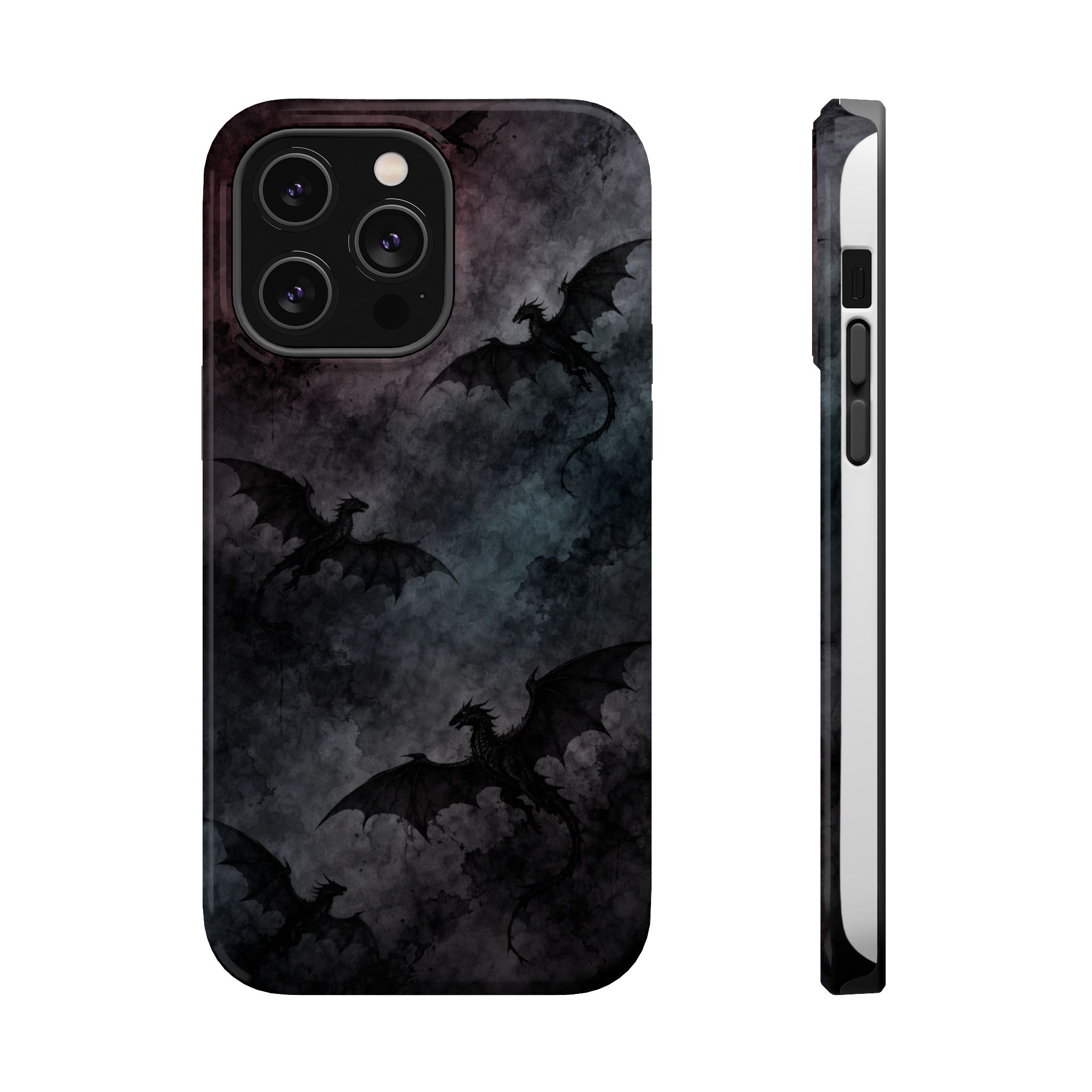 Shadow Flight – Dark Dragon Gothic iPhone Case - Image 8