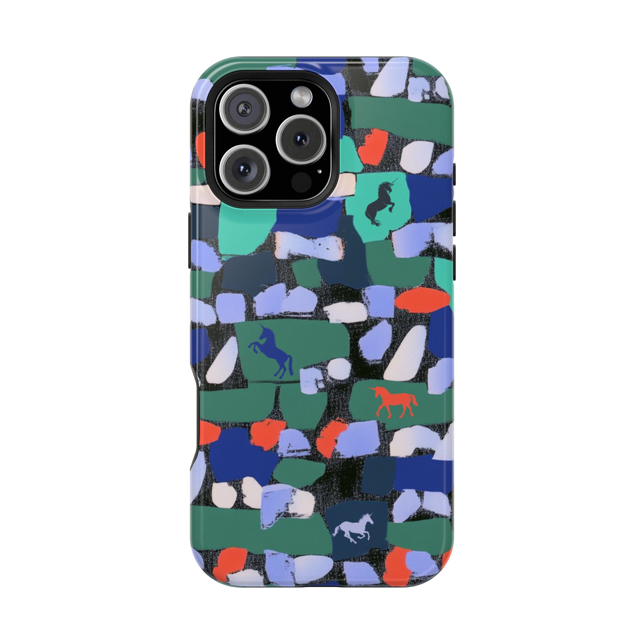 Myth Mosaic – Unicorn Fantasy iPhone Case - Image 122