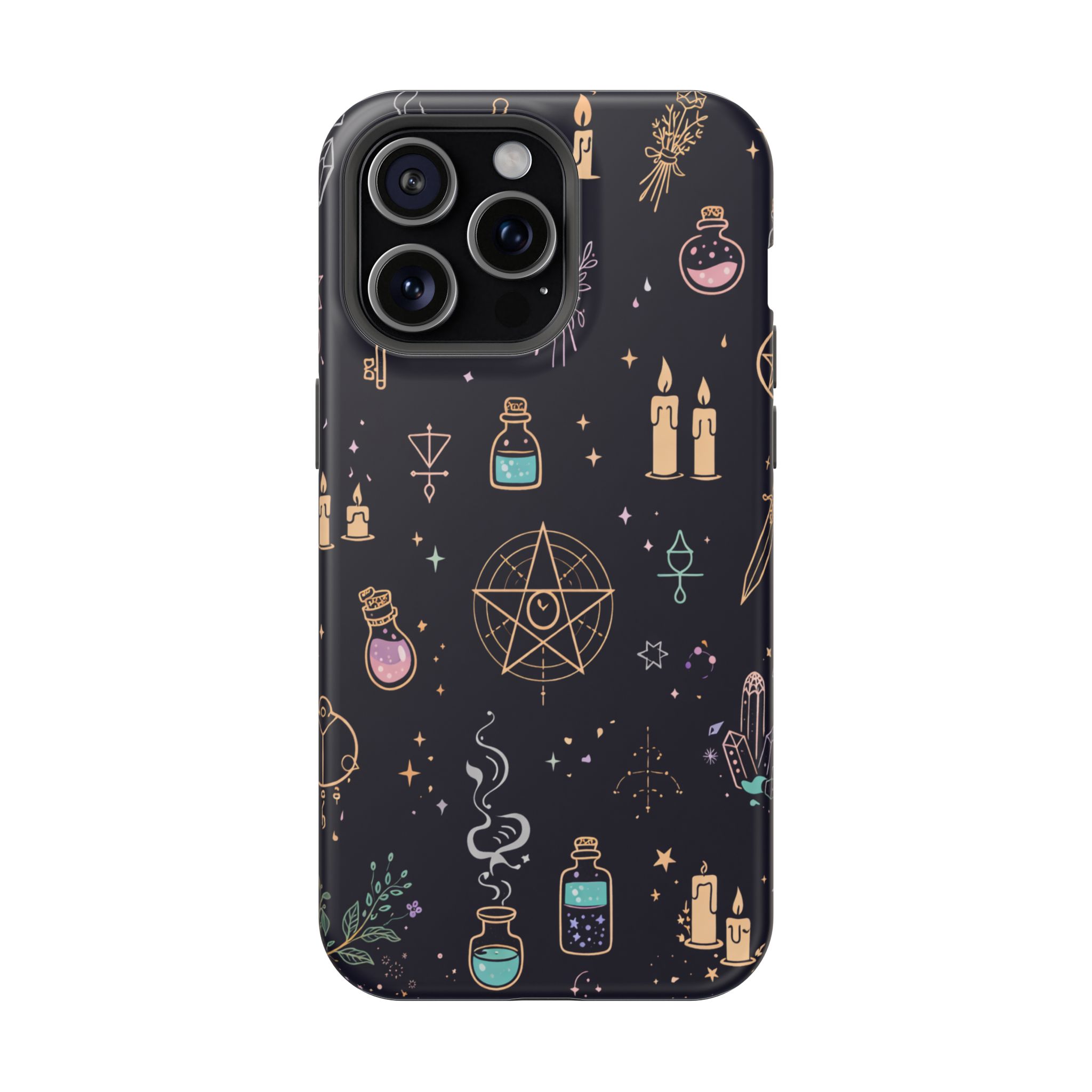 Coven Symbols – Witchcraft Icons Magic iPhone Case - Image 25