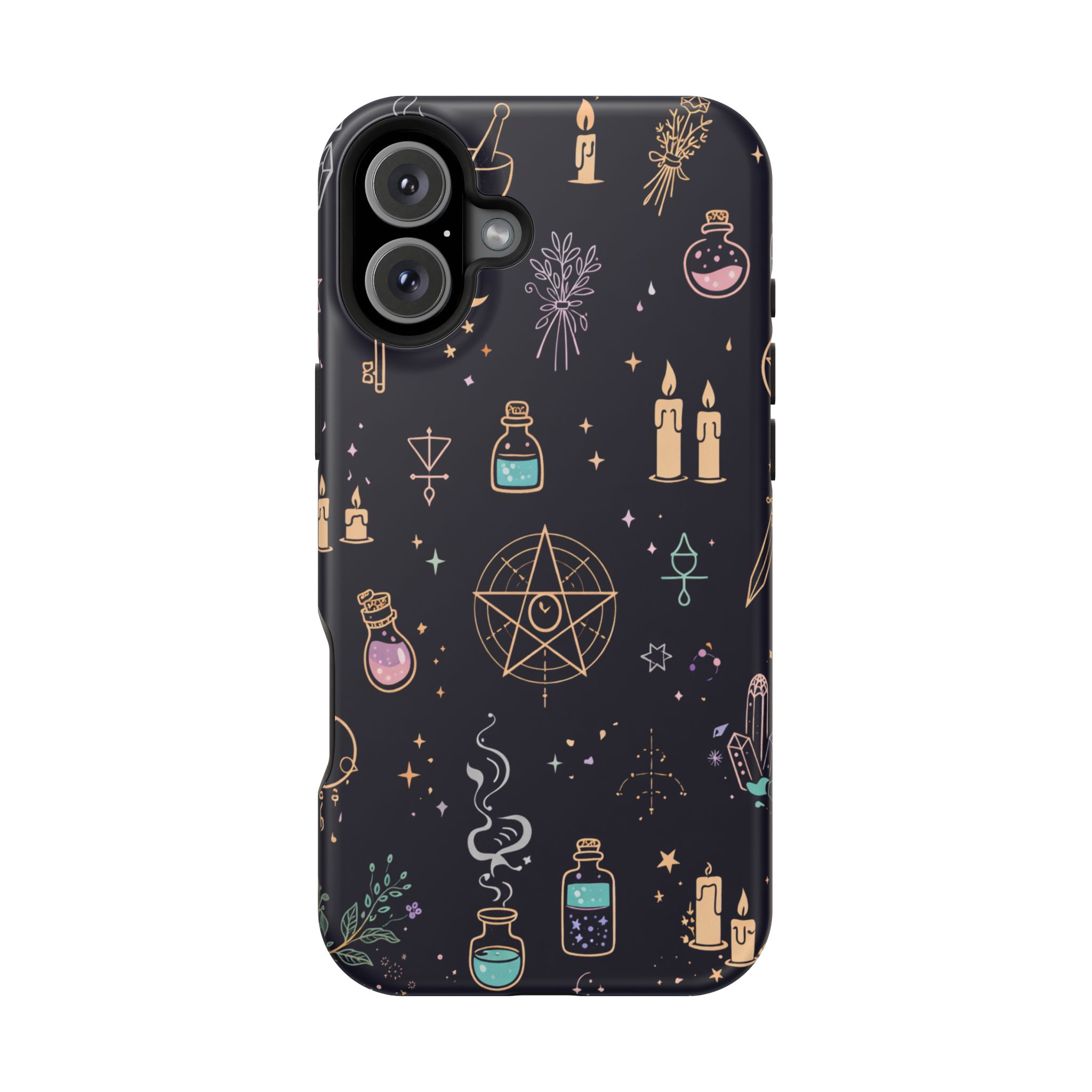 Coven Symbols – Witchcraft Icons Magic iPhone Case - Image 29