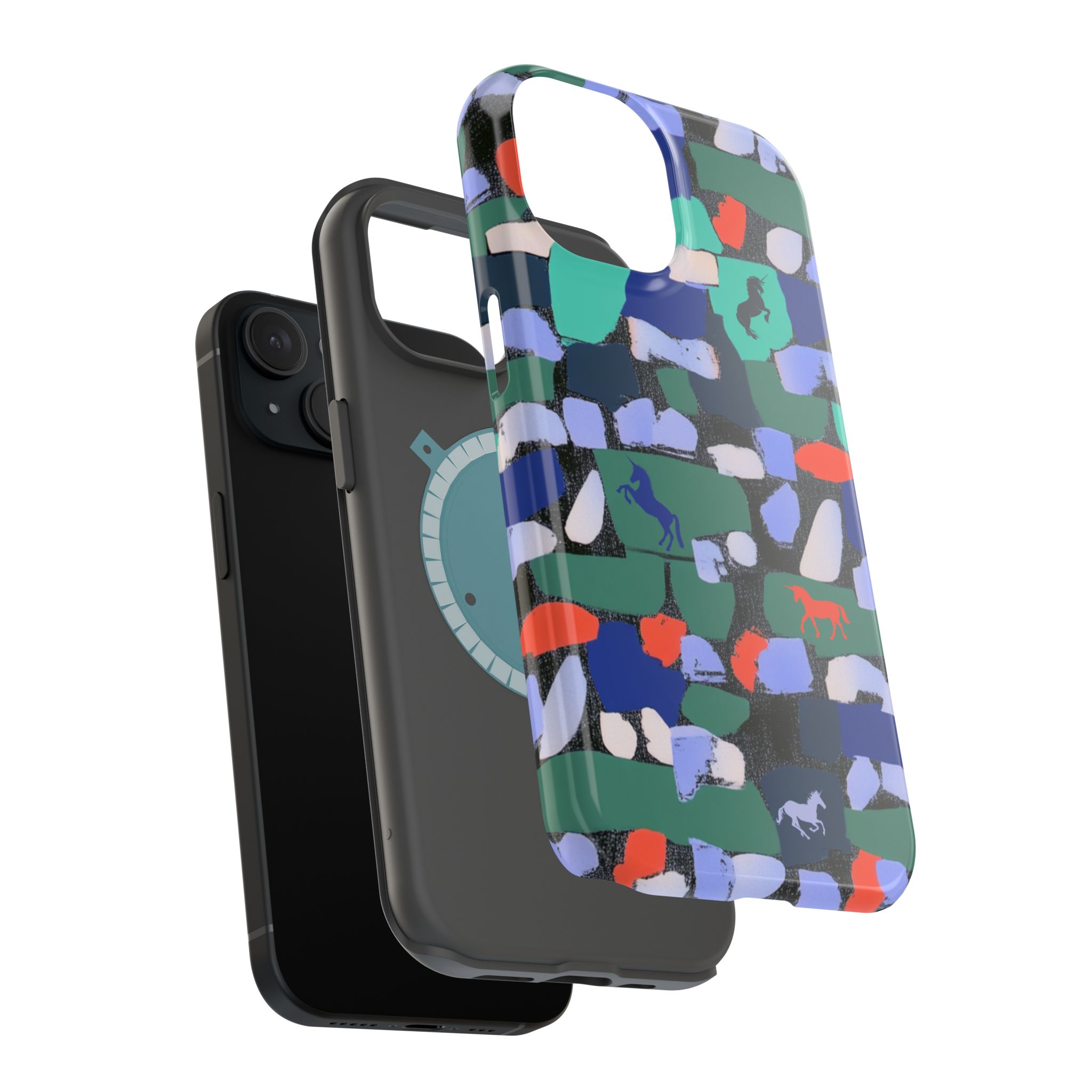 Myth Mosaic – Unicorn Fantasy iPhone Case - Image 69