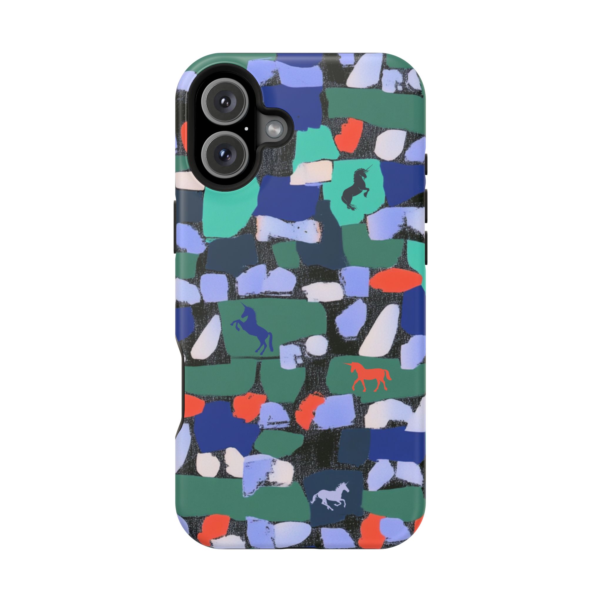 Myth Mosaic – Unicorn Fantasy iPhone Case - Image 110