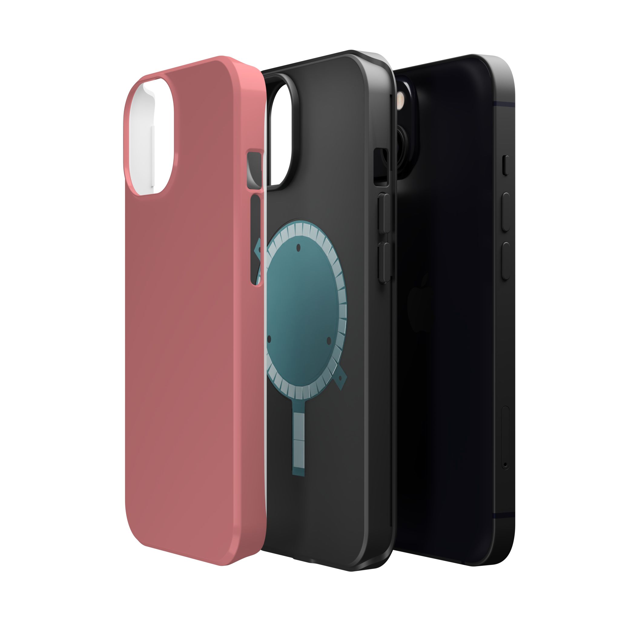 Rosewood Red – Soft Rose Red iPhone Case - Image 35