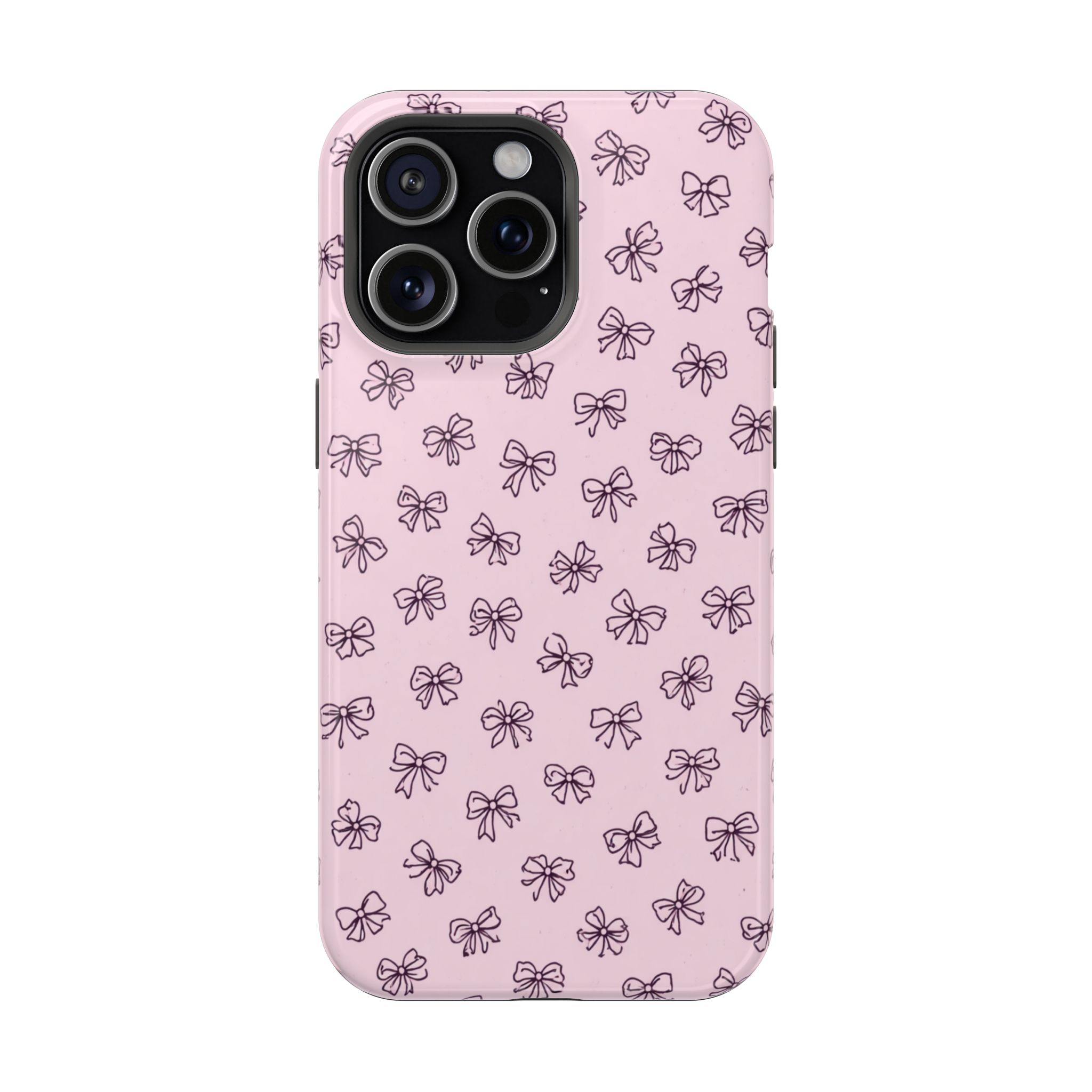 Blush Bows – Pink Bow iPhone Case - Image 24