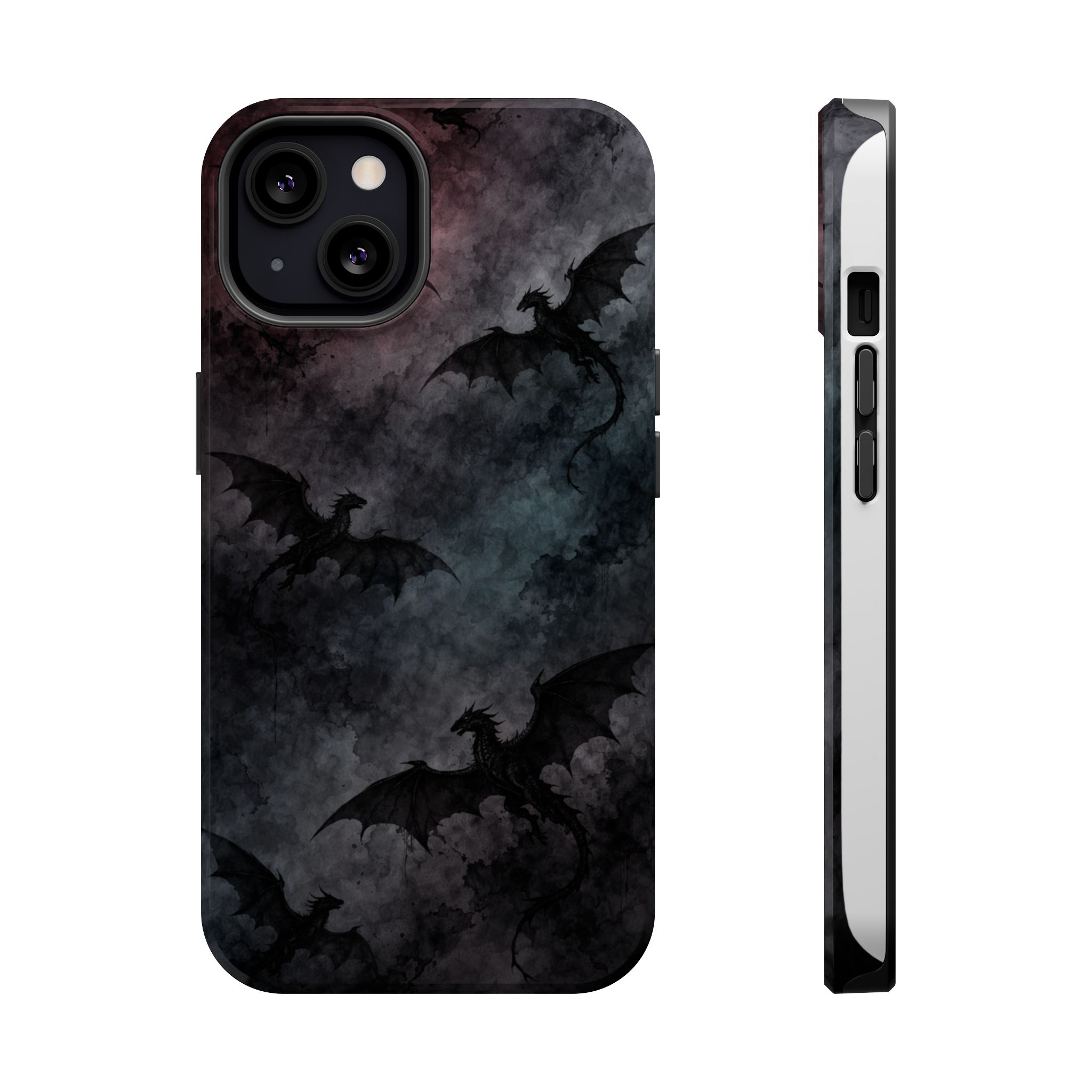 Shadow Flight – Dark Dragon Gothic iPhone Case - Image 10
