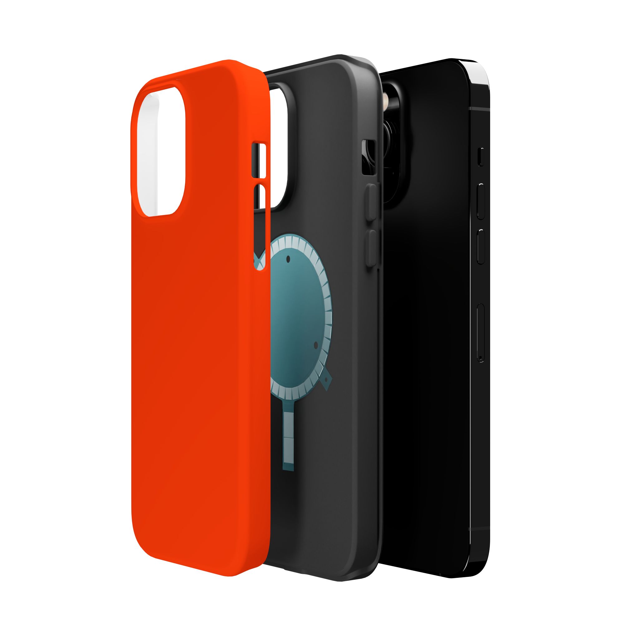 Sunset Orange iPhone Case – Bold Orange - Image 31