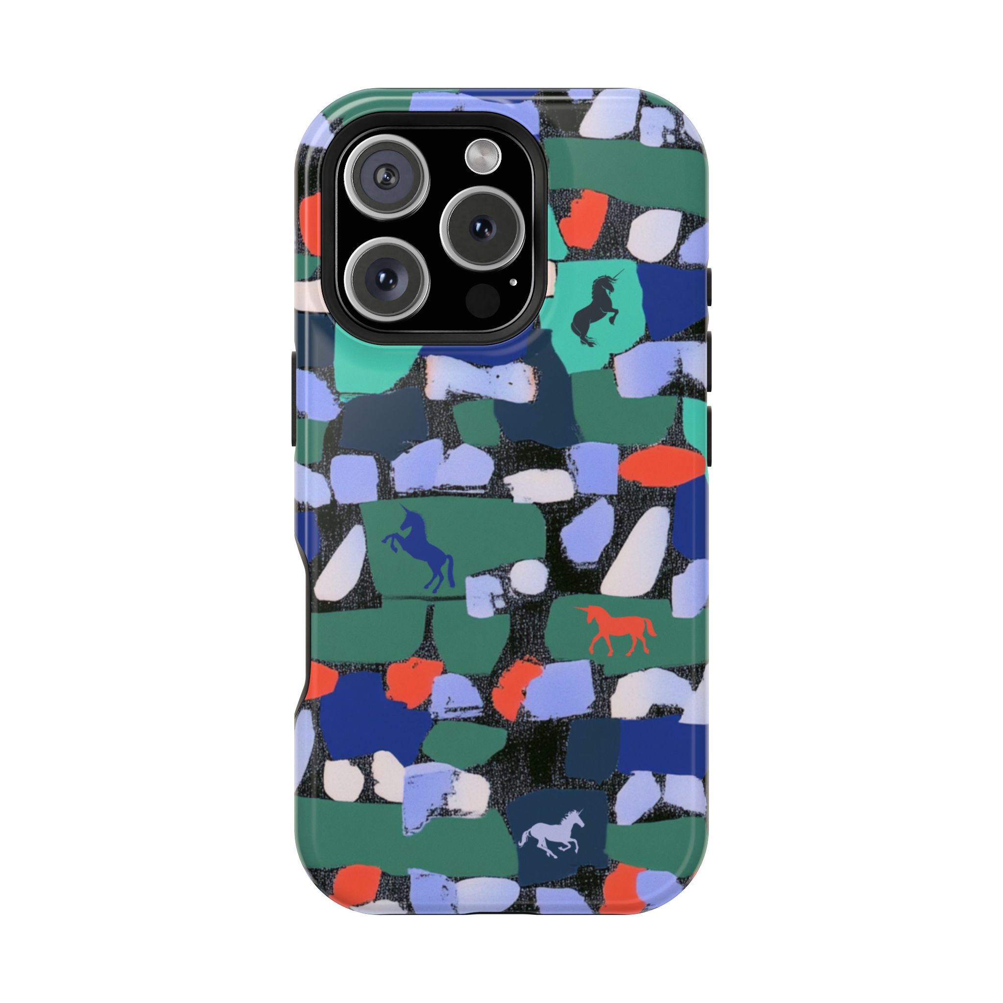 Myth Mosaic – Unicorn Fantasy iPhone Case - Image 114