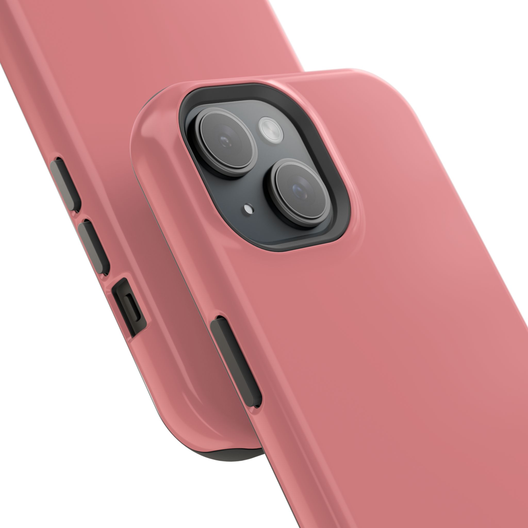 Rosewood Red – Soft Rose Red iPhone Case - Image 67