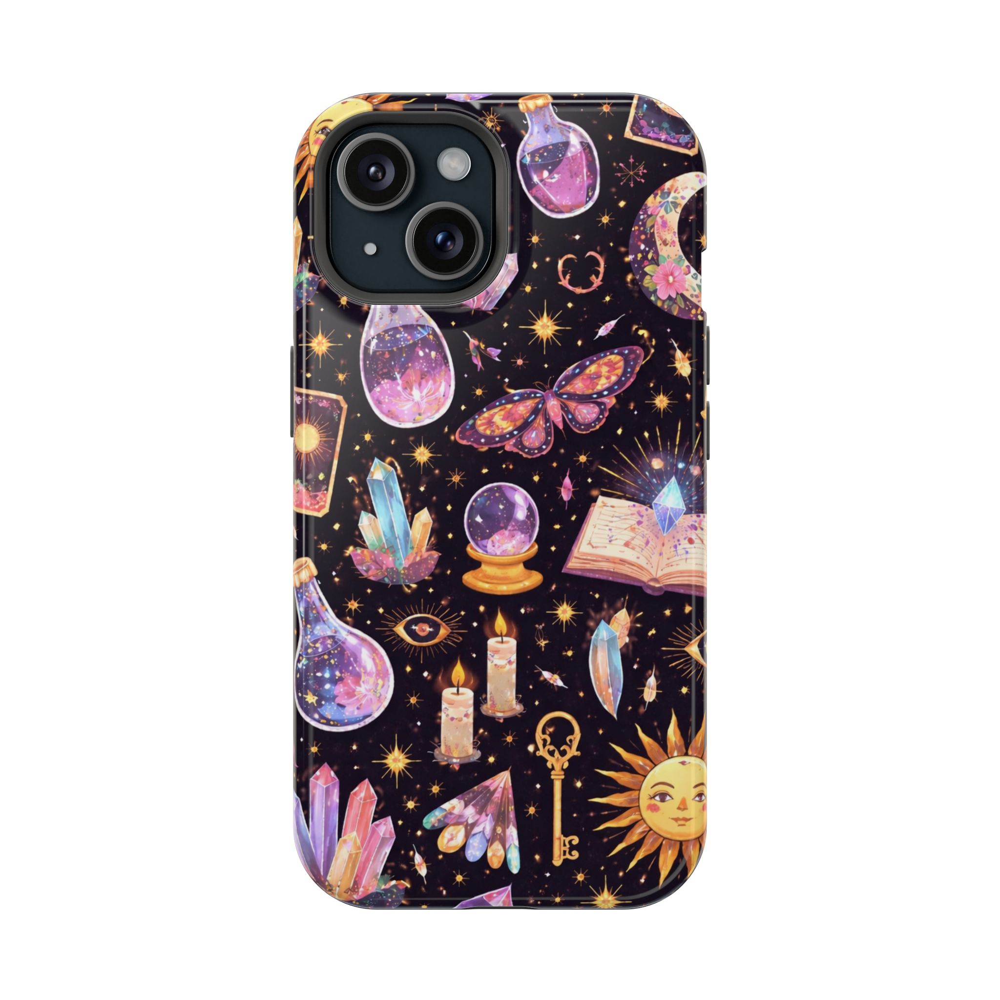 Cosmic Alchemy – Mystical Celestial Magic iPhone Case - Image 18
