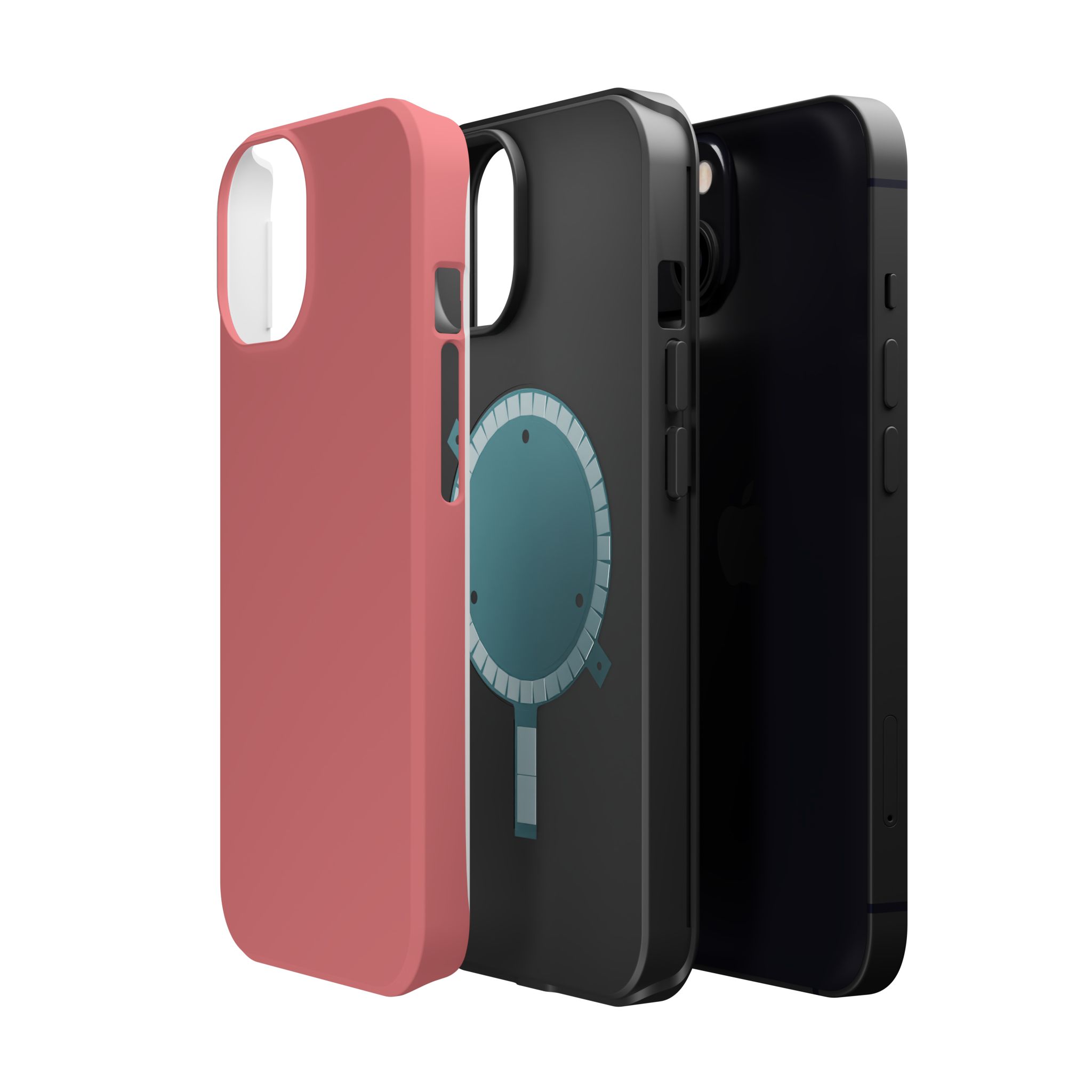 Rosewood Red – Soft Rose Red iPhone Case - Image 39