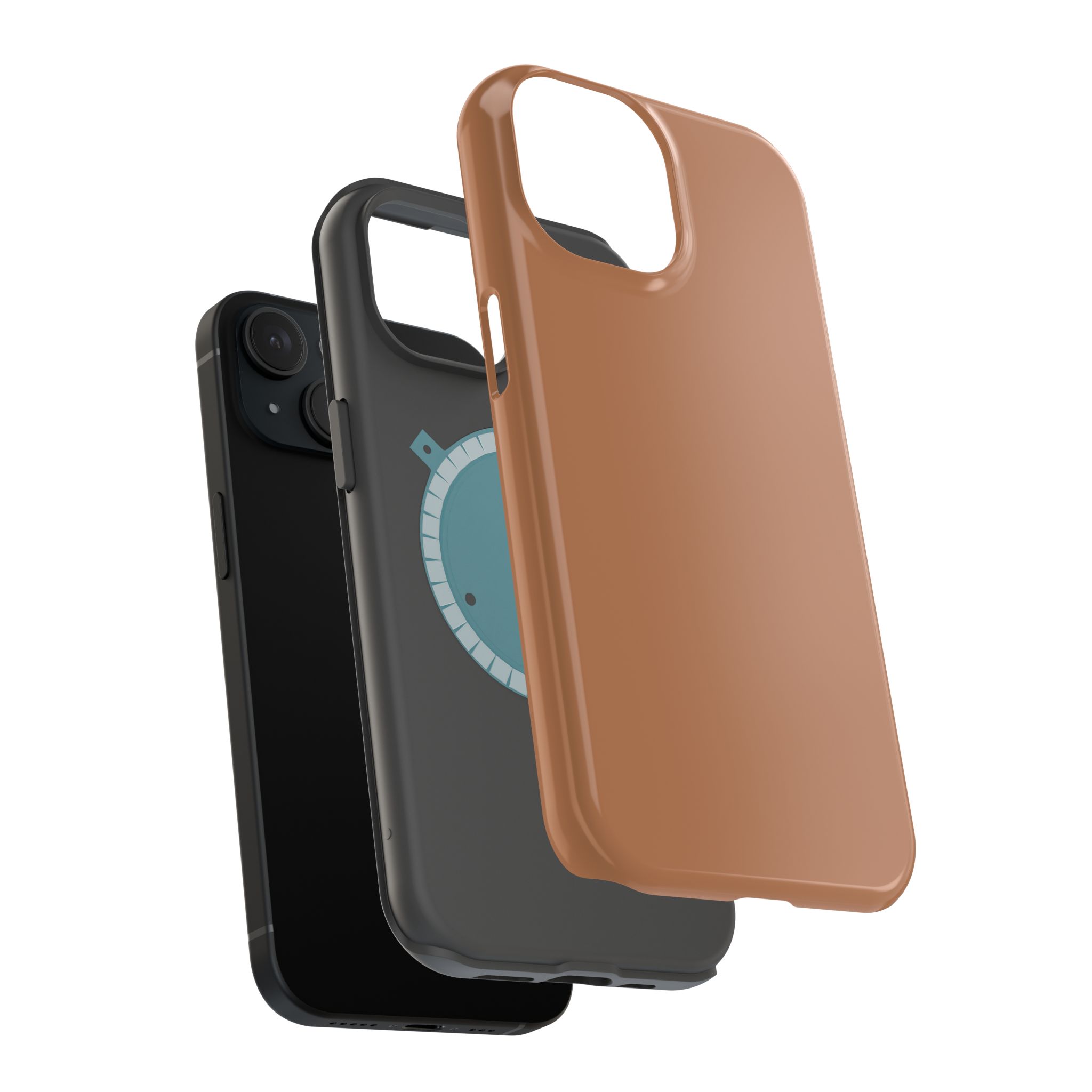 Terracotta Glow – Warm Clay iPhone Case - Image 69