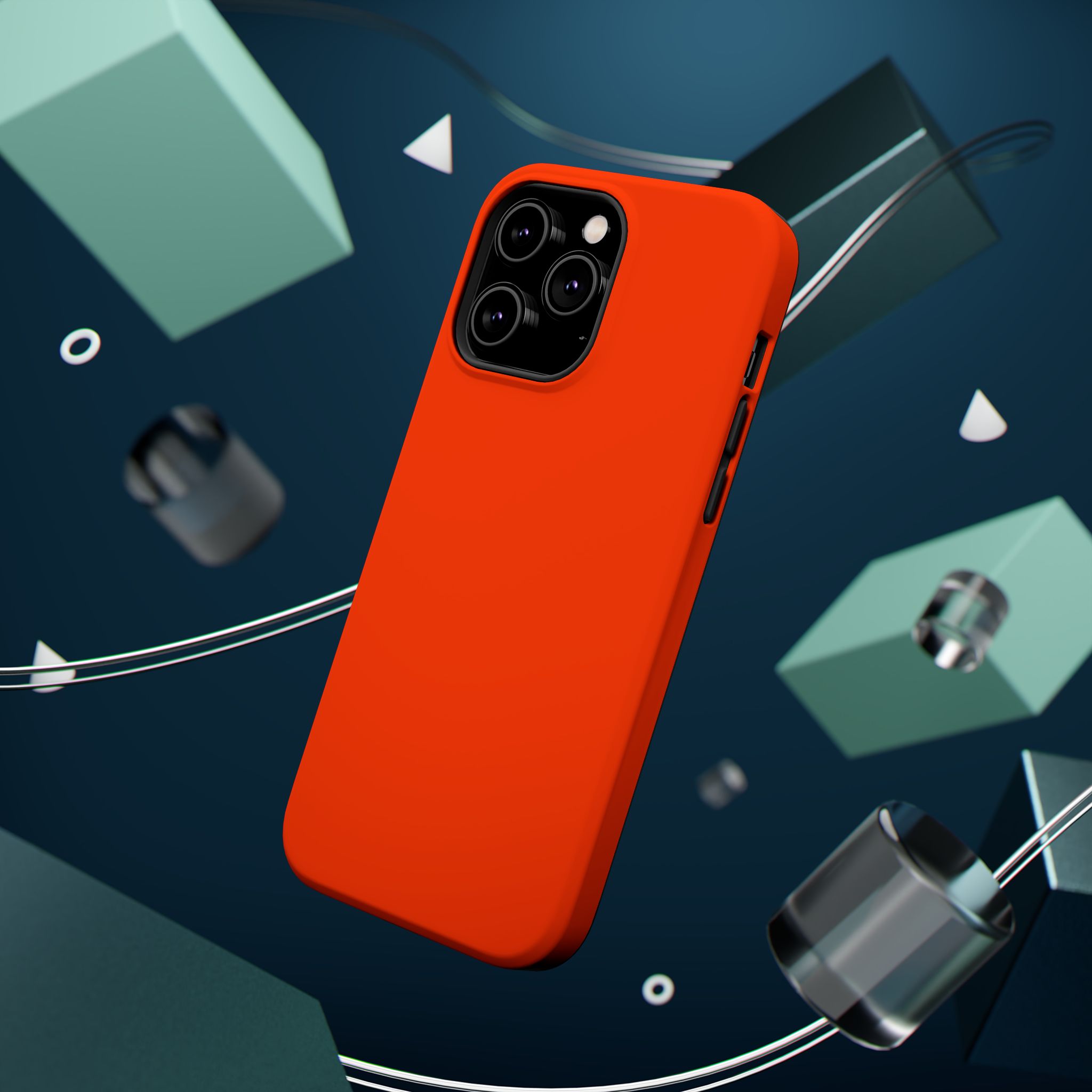 Sunset Orange iPhone Case – Bold Orange - Image 32