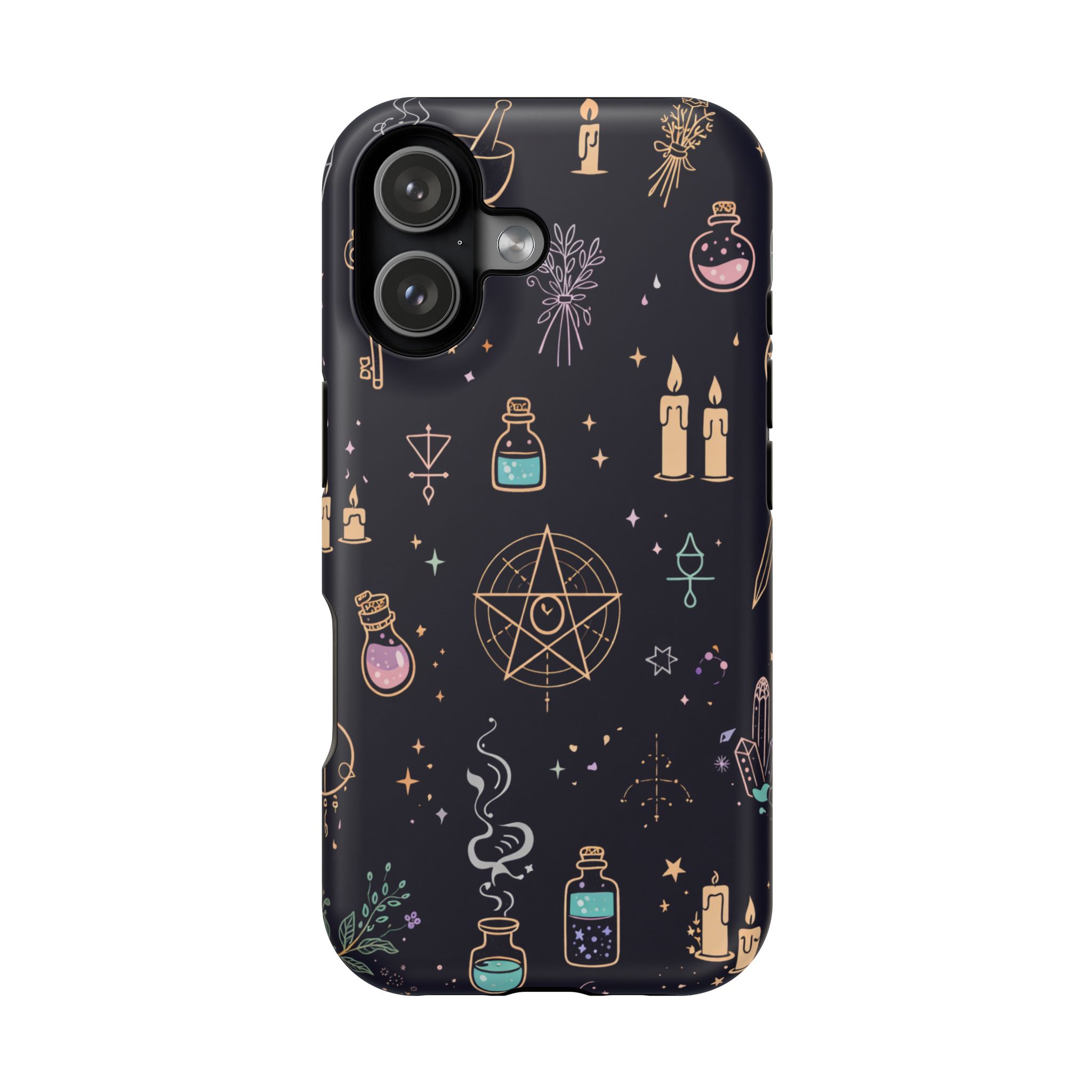 Coven Symbols – Witchcraft Icons Magic iPhone Case - Image 34