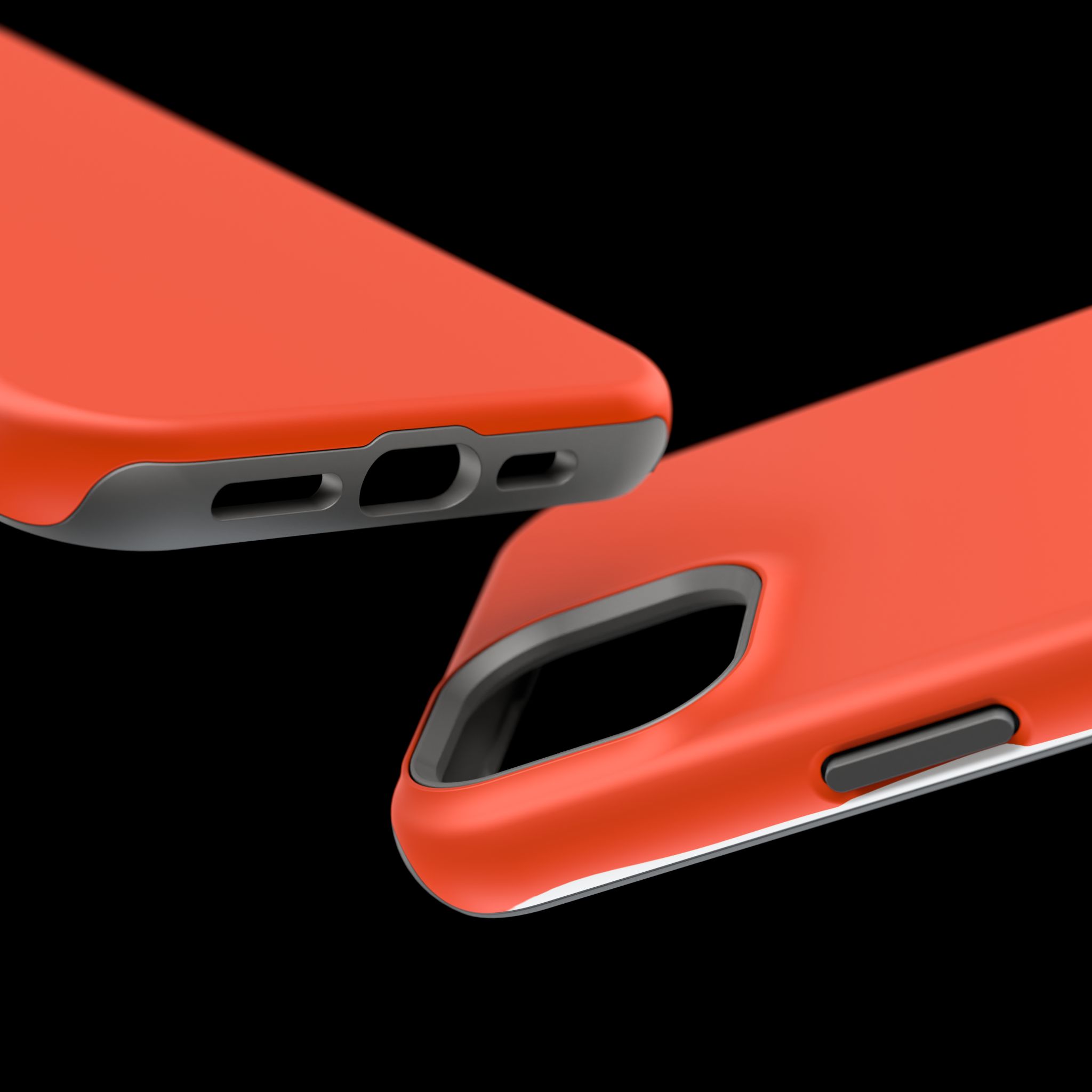 Sunset Orange iPhone Case – Bold Orange - Image 88