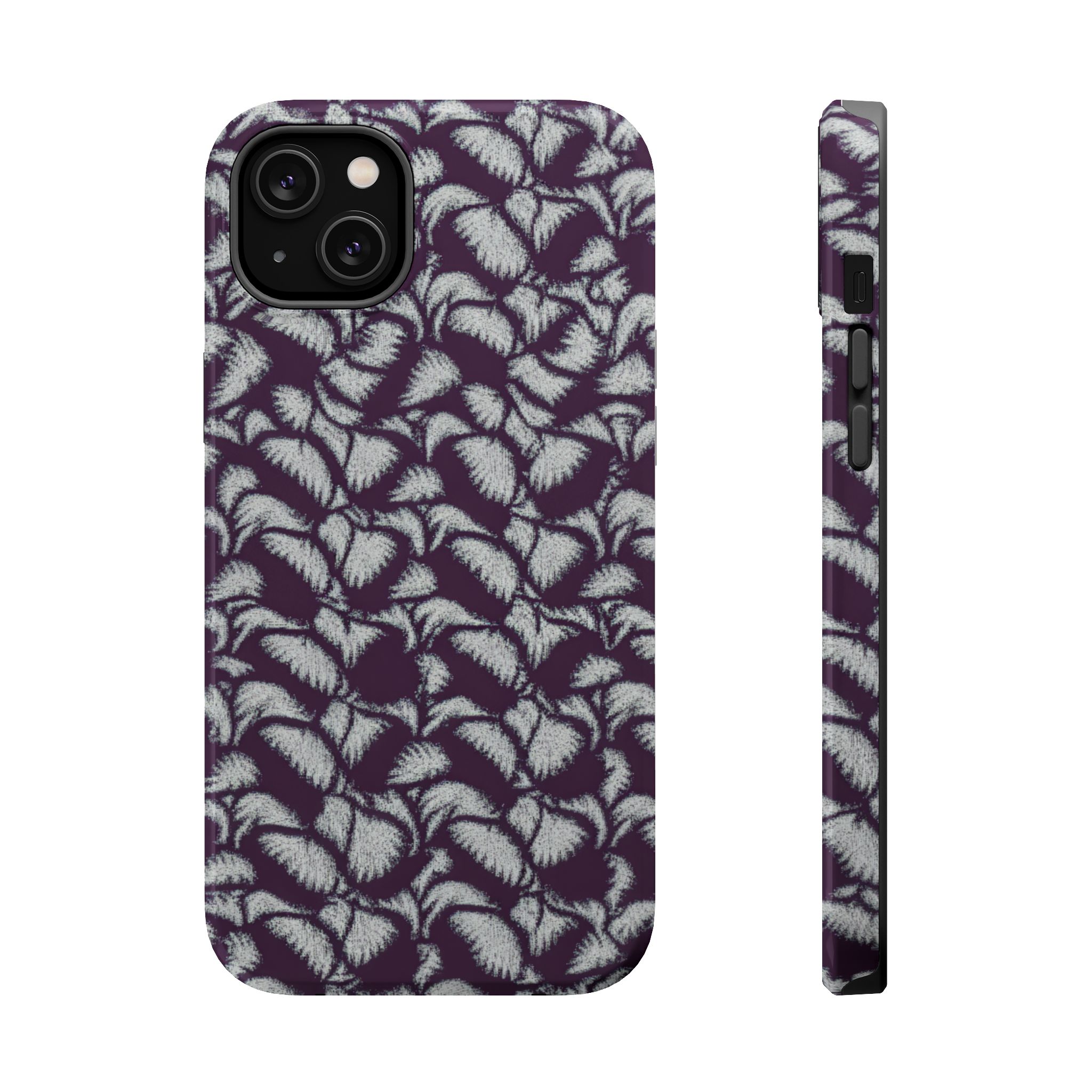 Violetta – Plum Bloom Designer iPhone Case - Image 6