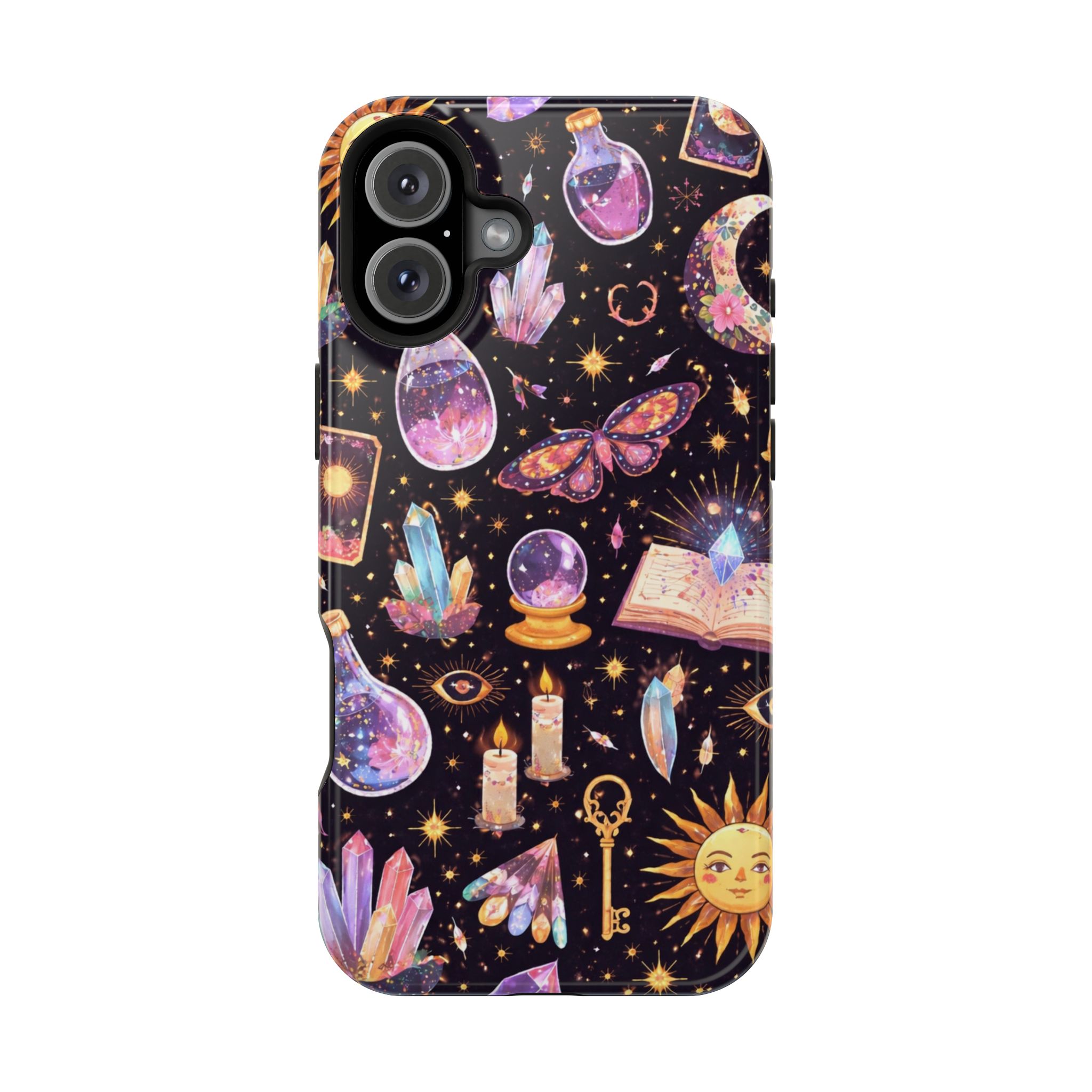 Cosmic Alchemy – Mystical Celestial Magic iPhone Case - Image 28