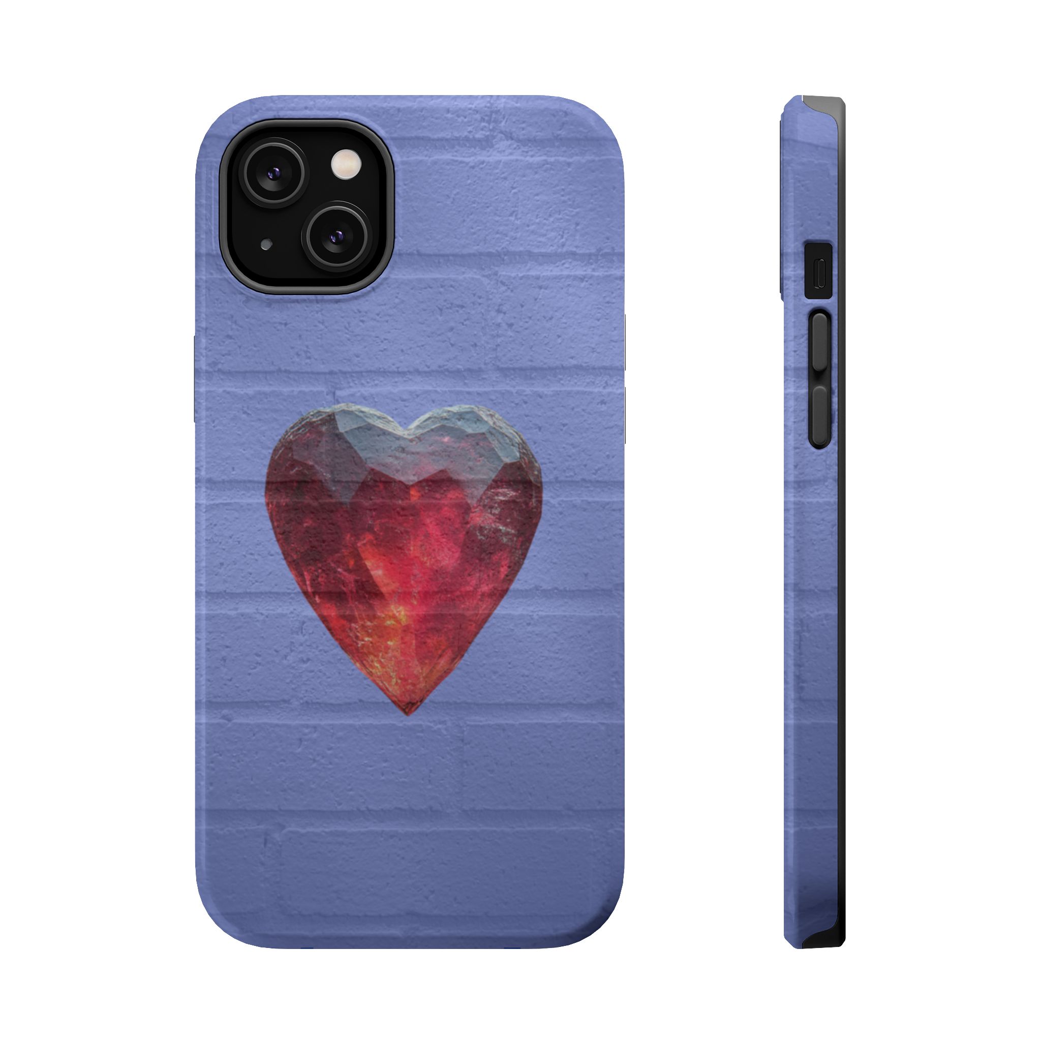 Heartbreaker – Ruby Crystal Heart Glow iPhone Case - Image 6