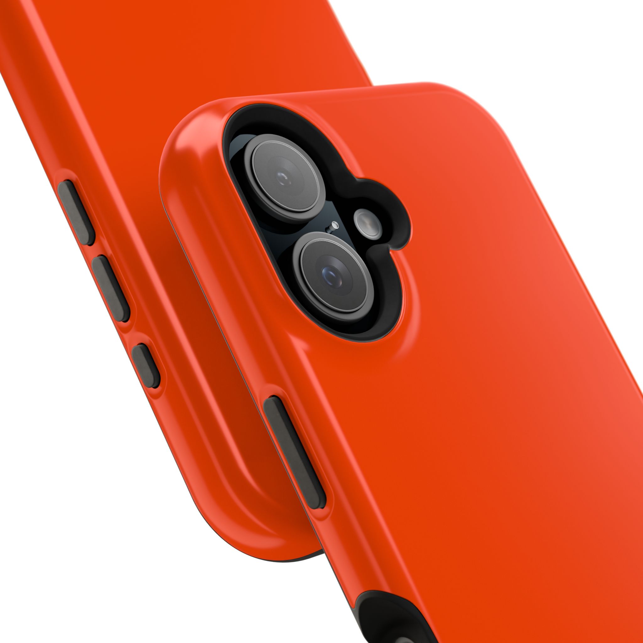 Sunset Orange iPhone Case – Bold Orange - Image 100