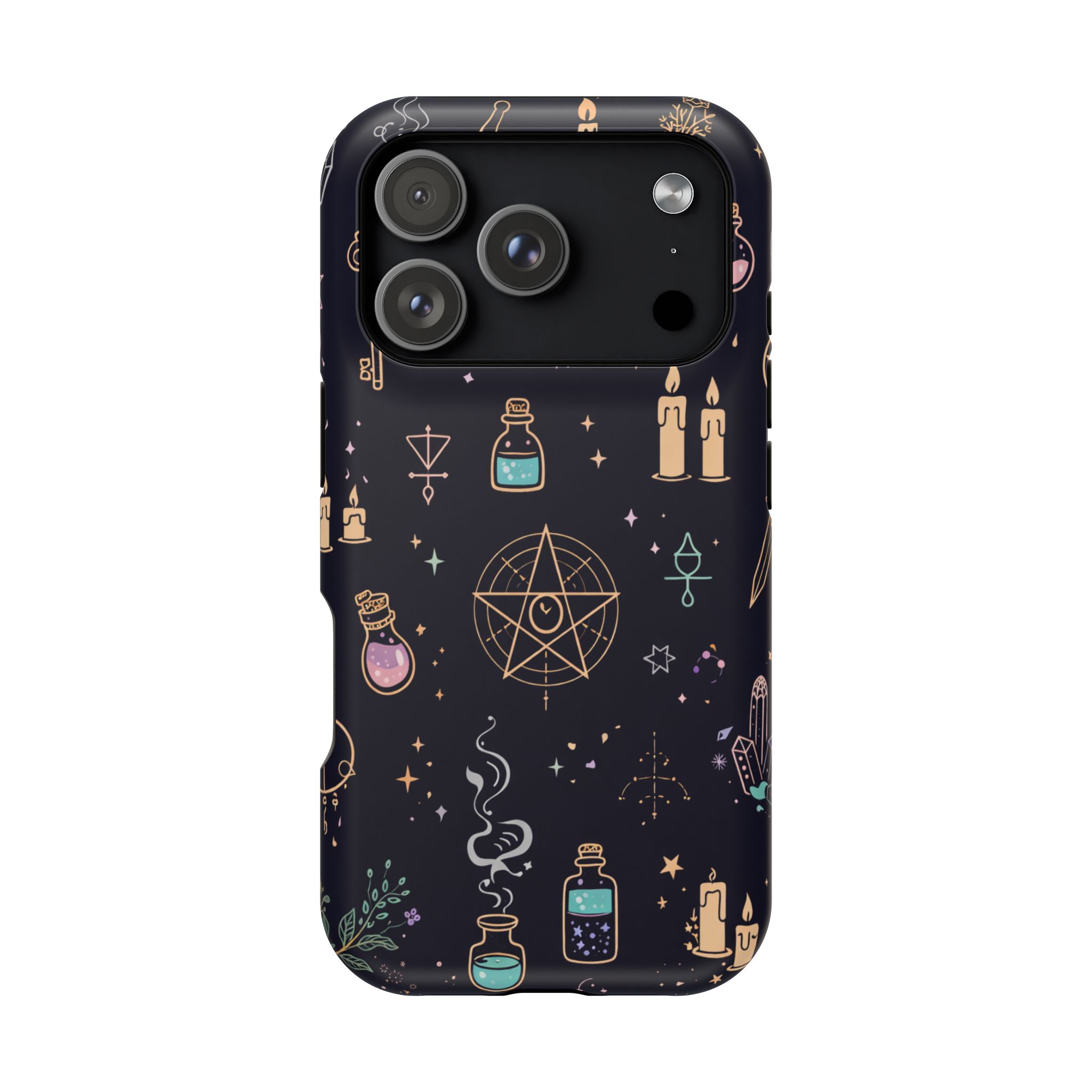 Coven Symbols – Witchcraft Icons Magic iPhone Case - Image 38