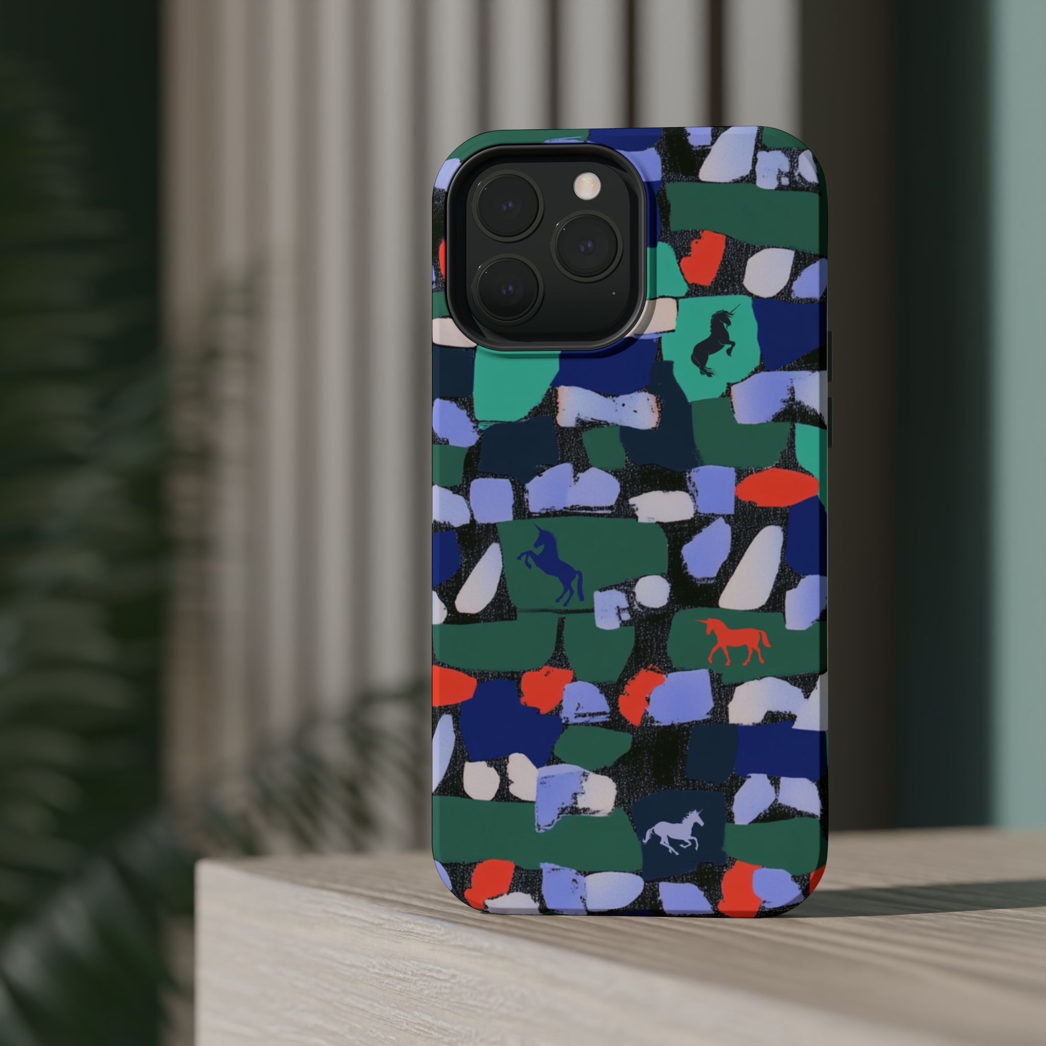 Myth Mosaic – Unicorn Fantasy iPhone Case - Image 65
