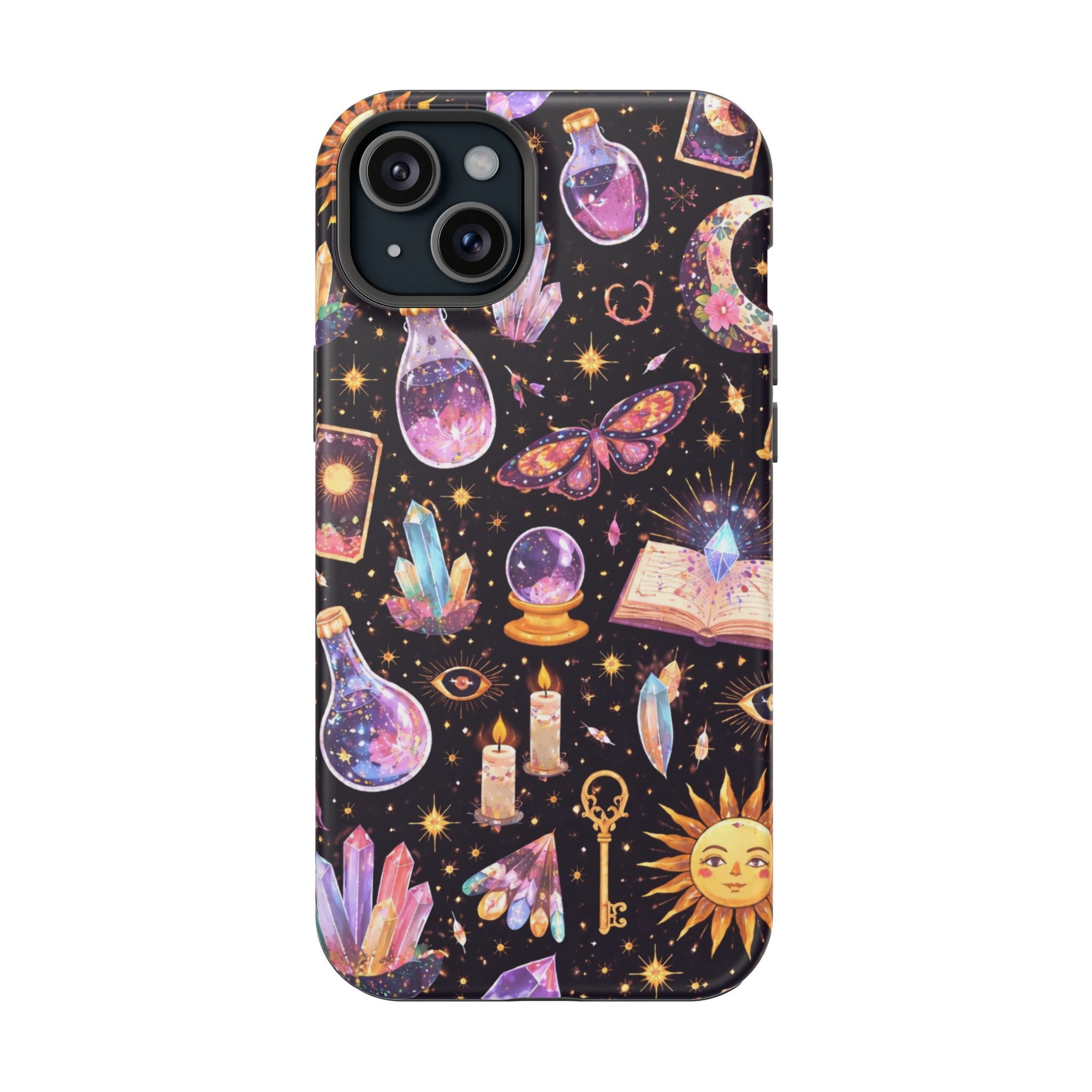 Cosmic Alchemy – Mystical Celestial Magic iPhone Case - Image 23