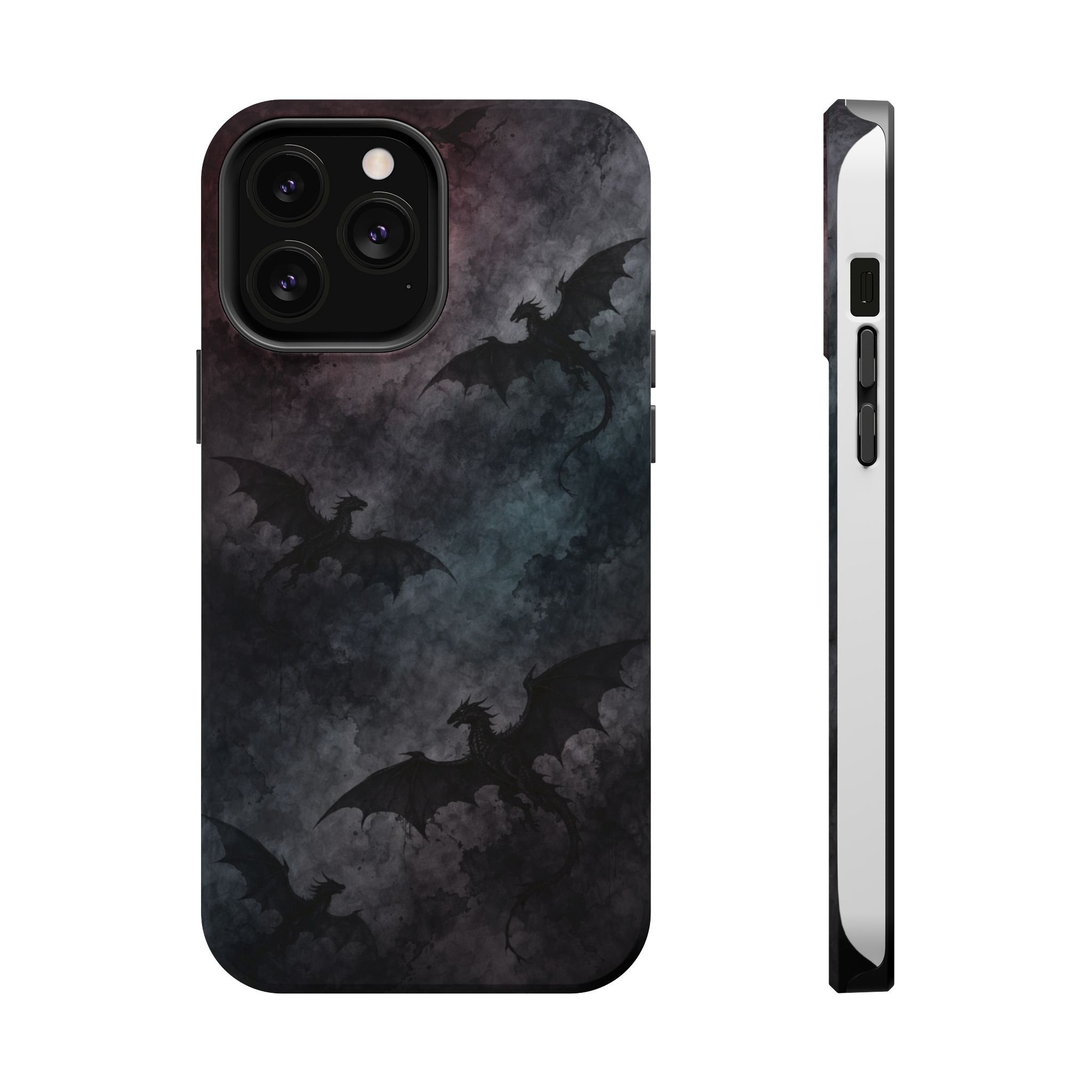 Shadow Flight – Dark Dragon Gothic iPhone Case - Image 17