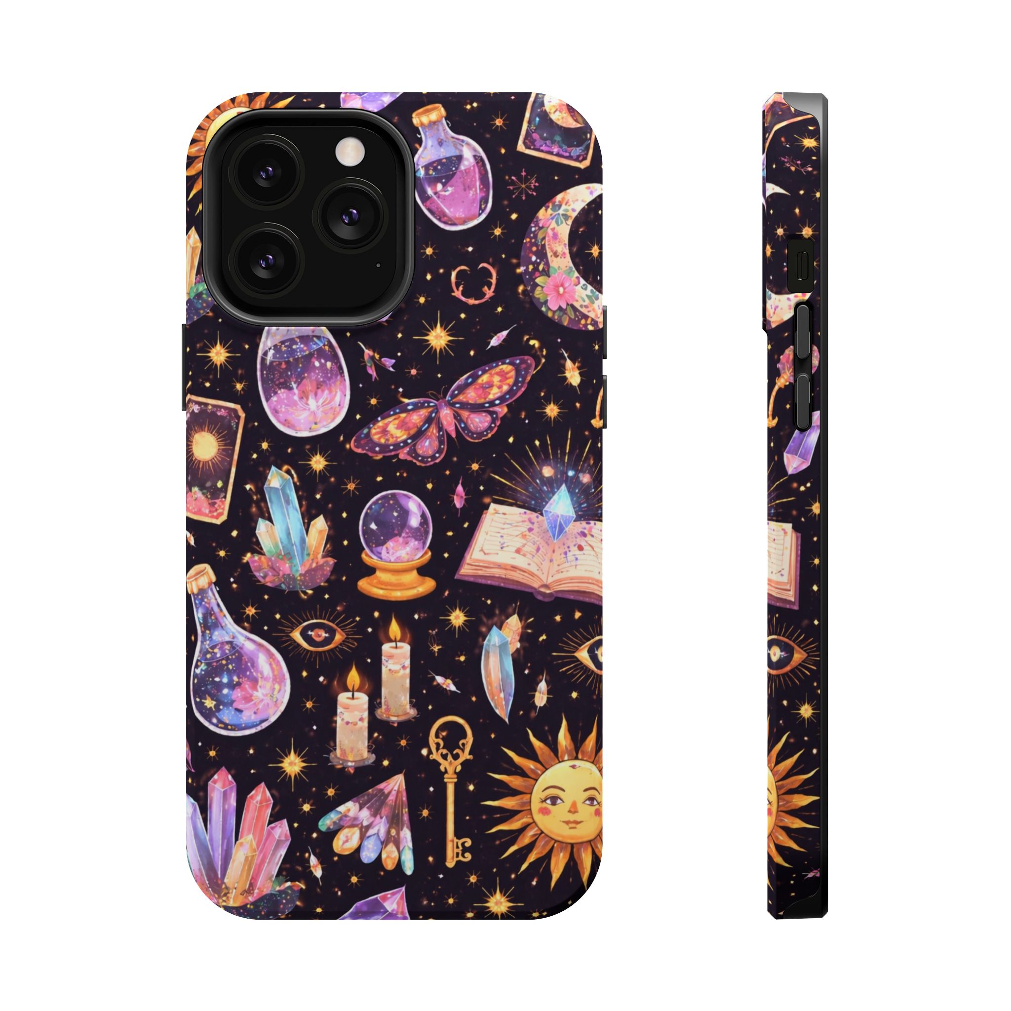 Cosmic Alchemy – Mystical Celestial Magic iPhone Case - Image 17