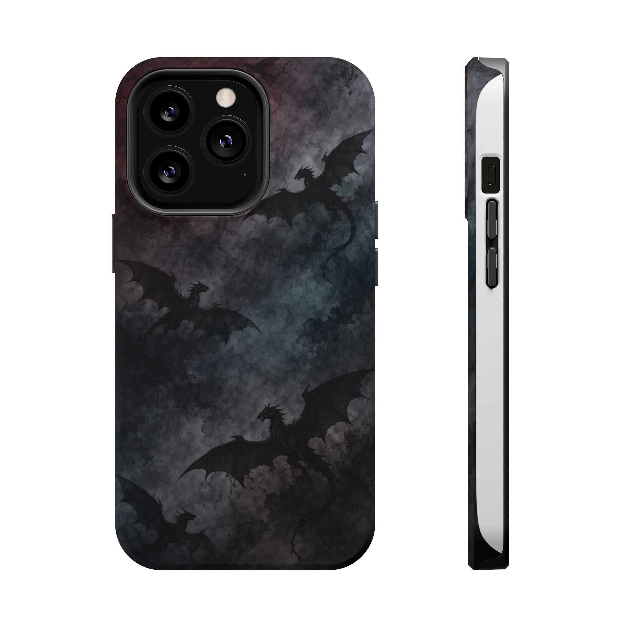Shadow Flight – Dark Dragon Gothic iPhone Case - Image 15