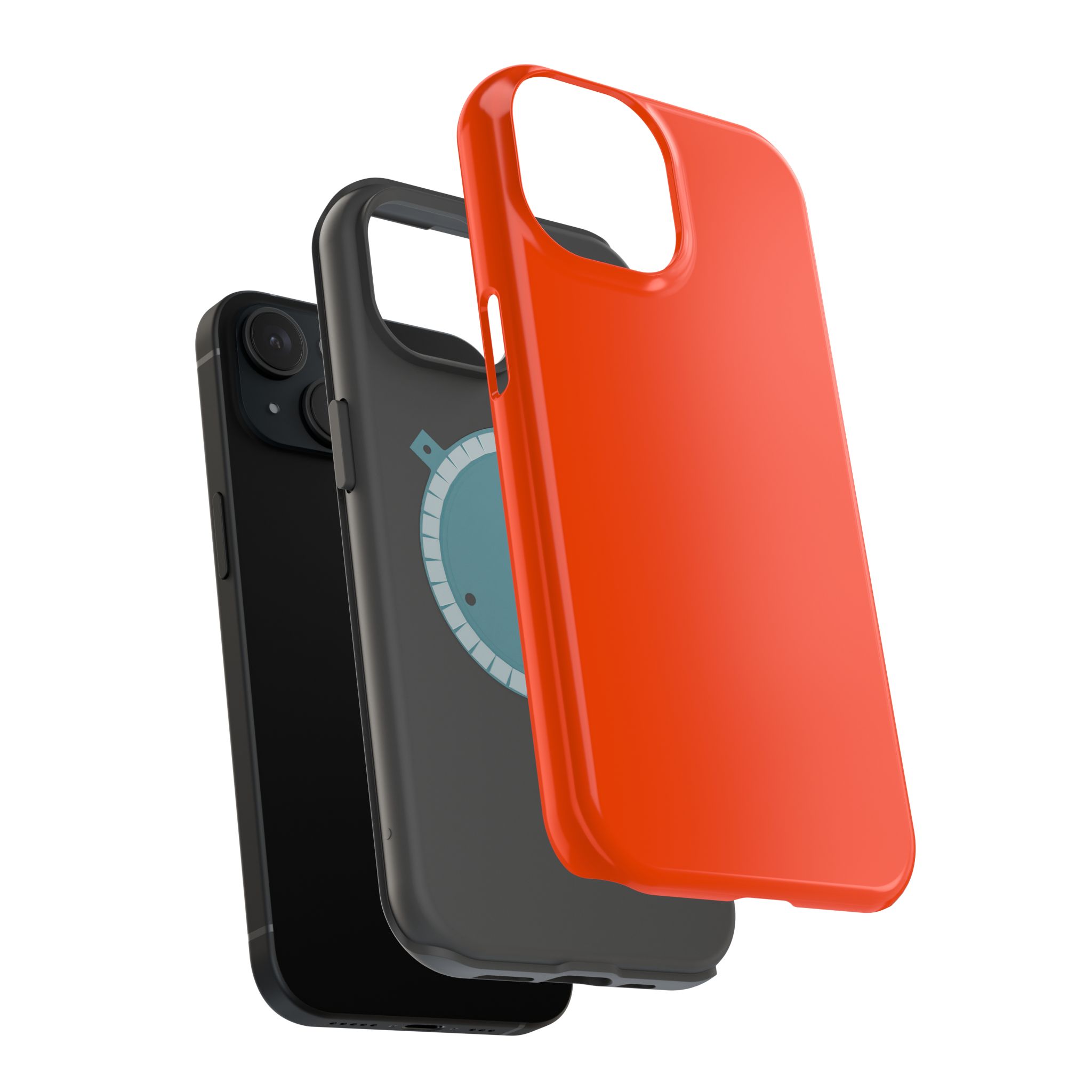 Sunset Orange iPhone Case – Bold Orange - Image 69
