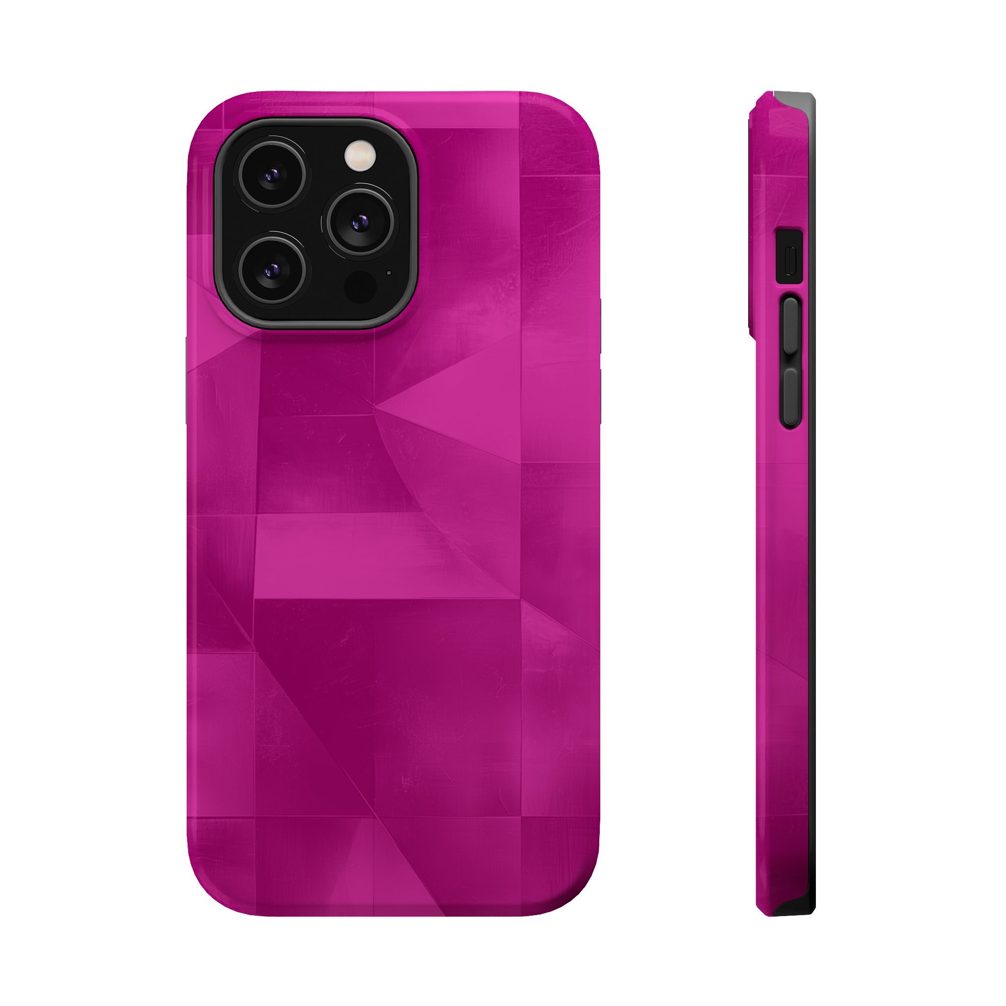 Vivid Orchid – Neon Pink iPhone Case - Image 8