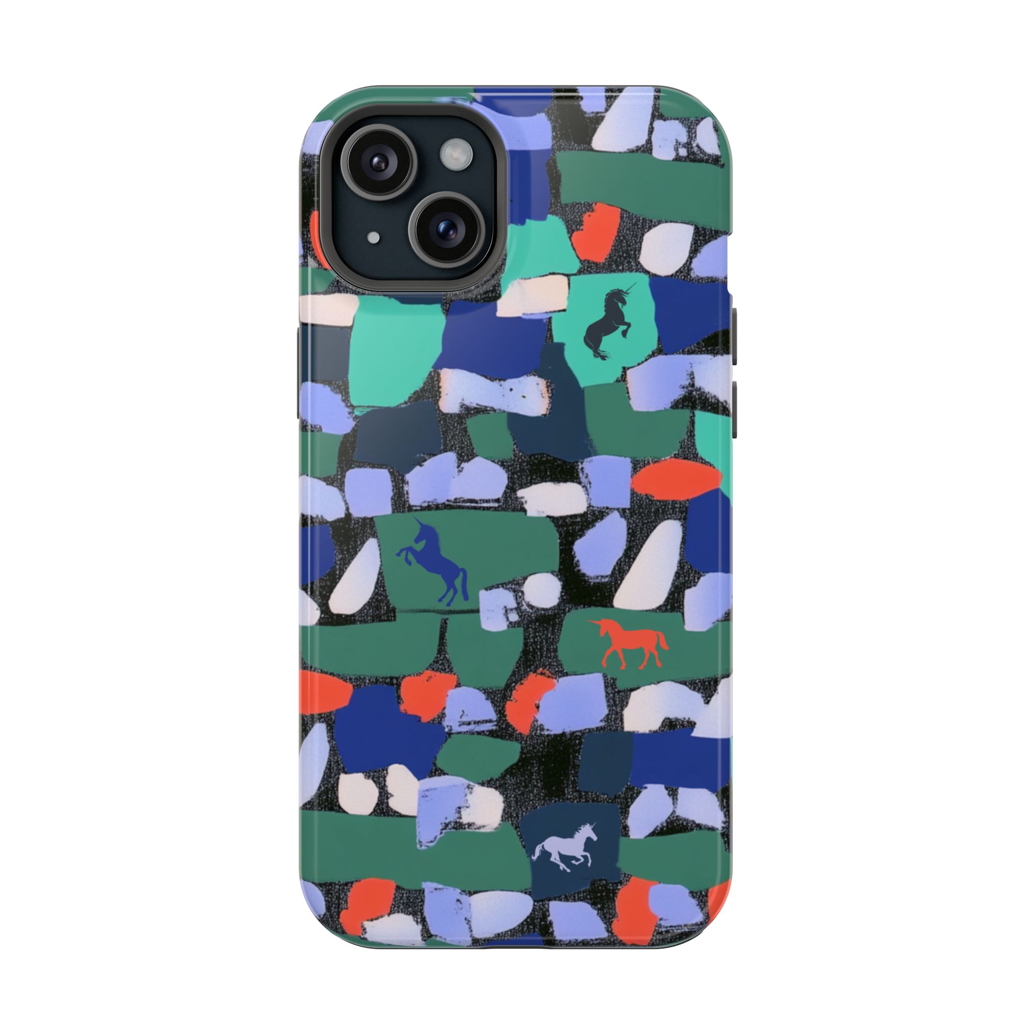 Myth Mosaic – Unicorn Fantasy iPhone Case - Image 82