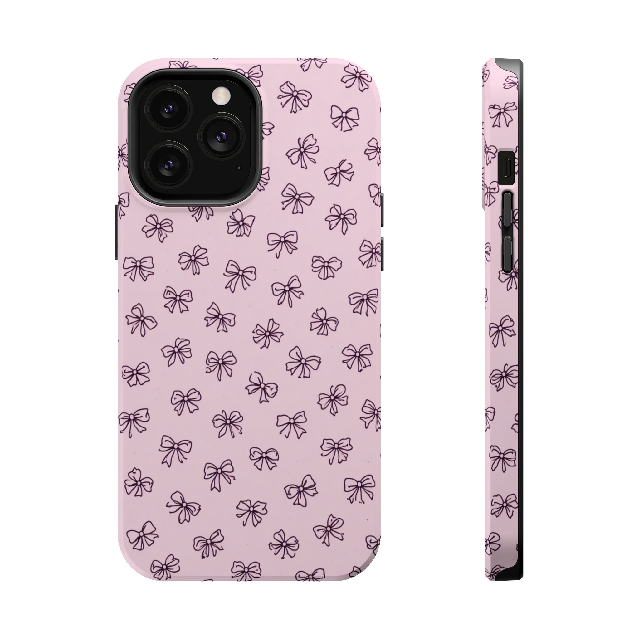 Blush Bows – Pink Bow iPhone Case - Image 16