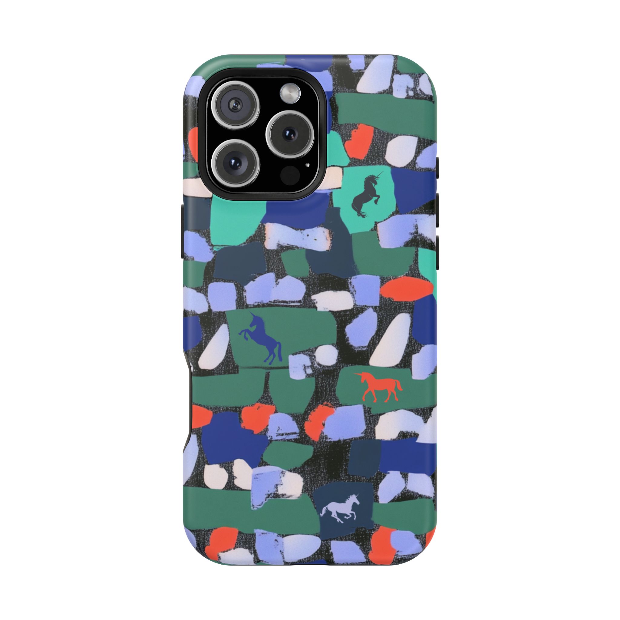 Myth Mosaic – Unicorn Fantasy iPhone Case - Image 126