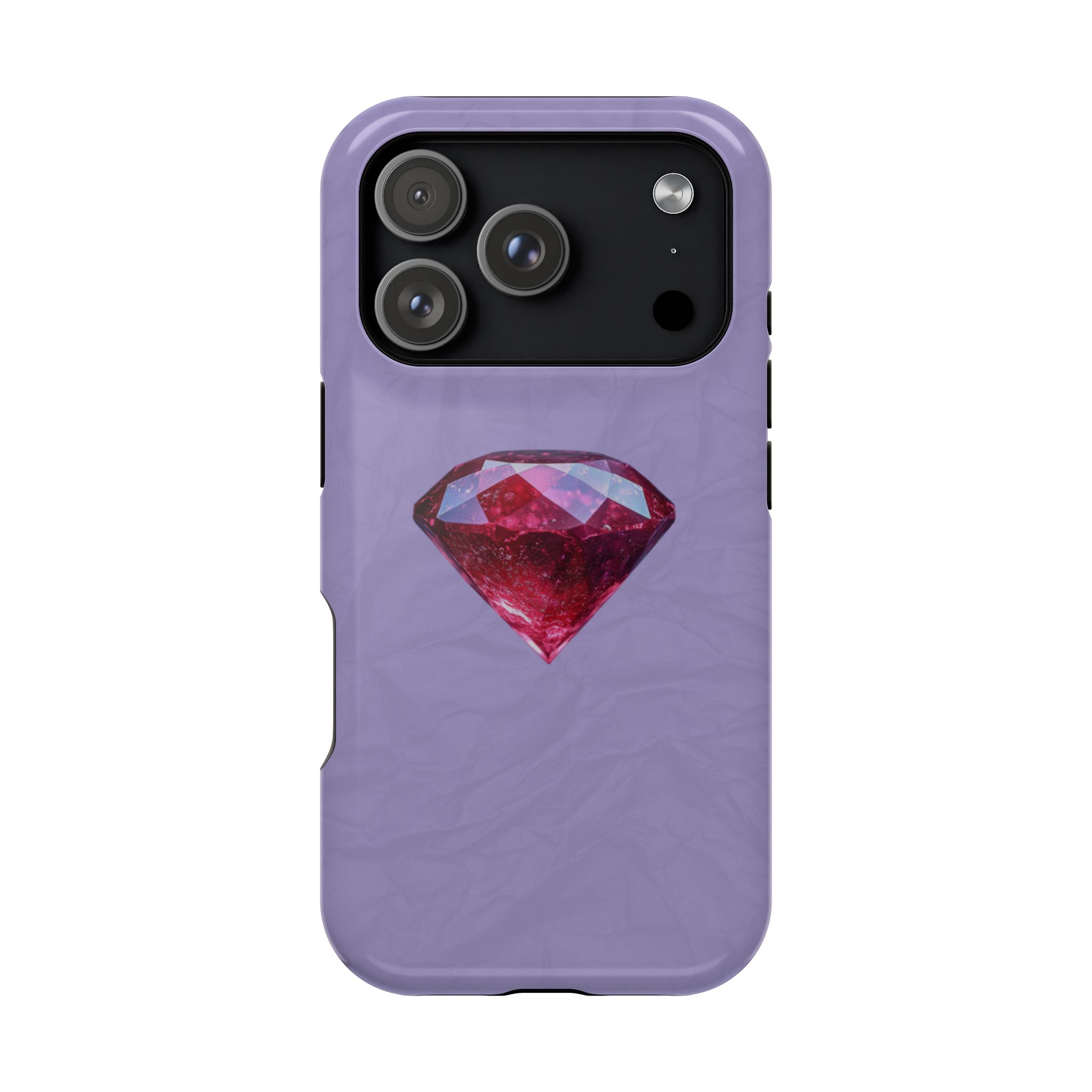 Scarlet Ice – Ruby Diamond iPhone Case - Image 37