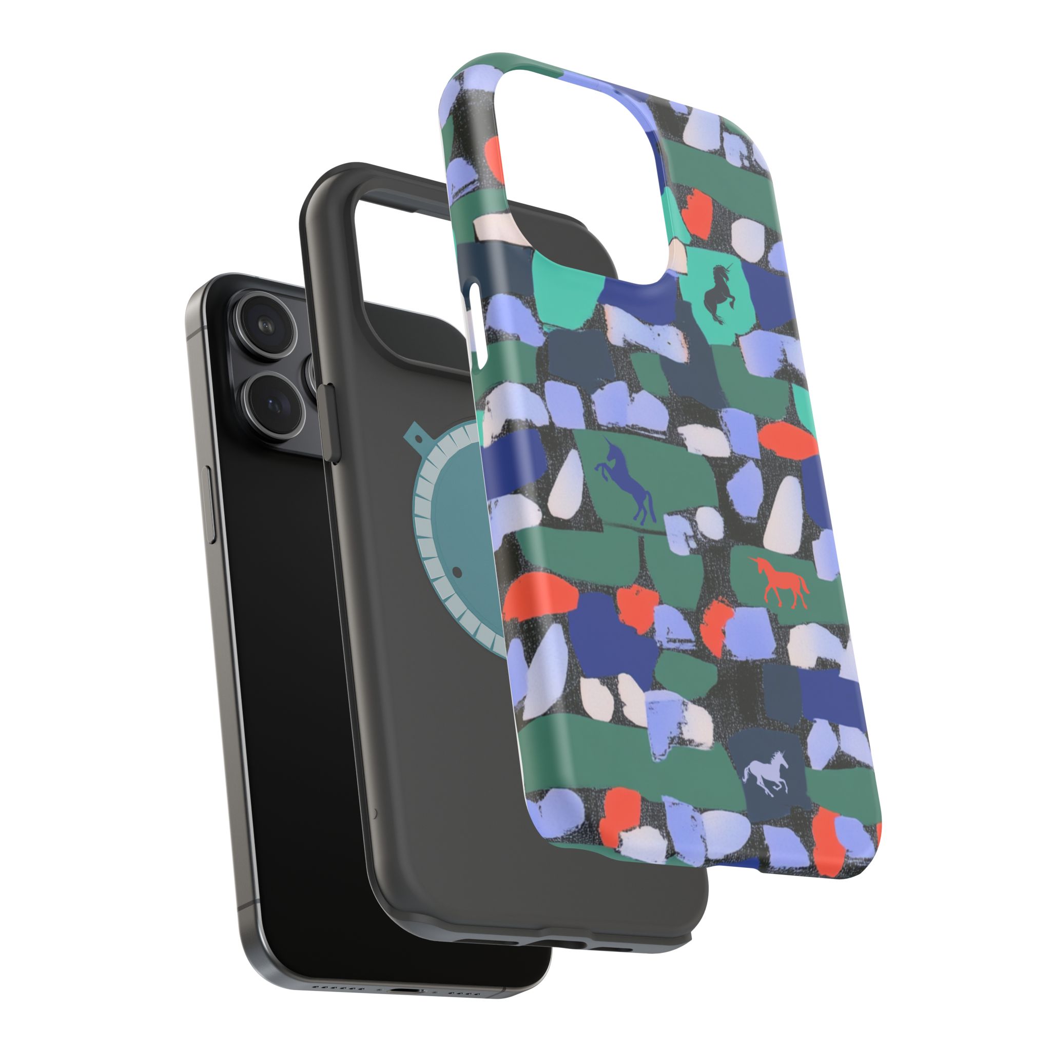 Myth Mosaic – Unicorn Fantasy iPhone Case - Image 97