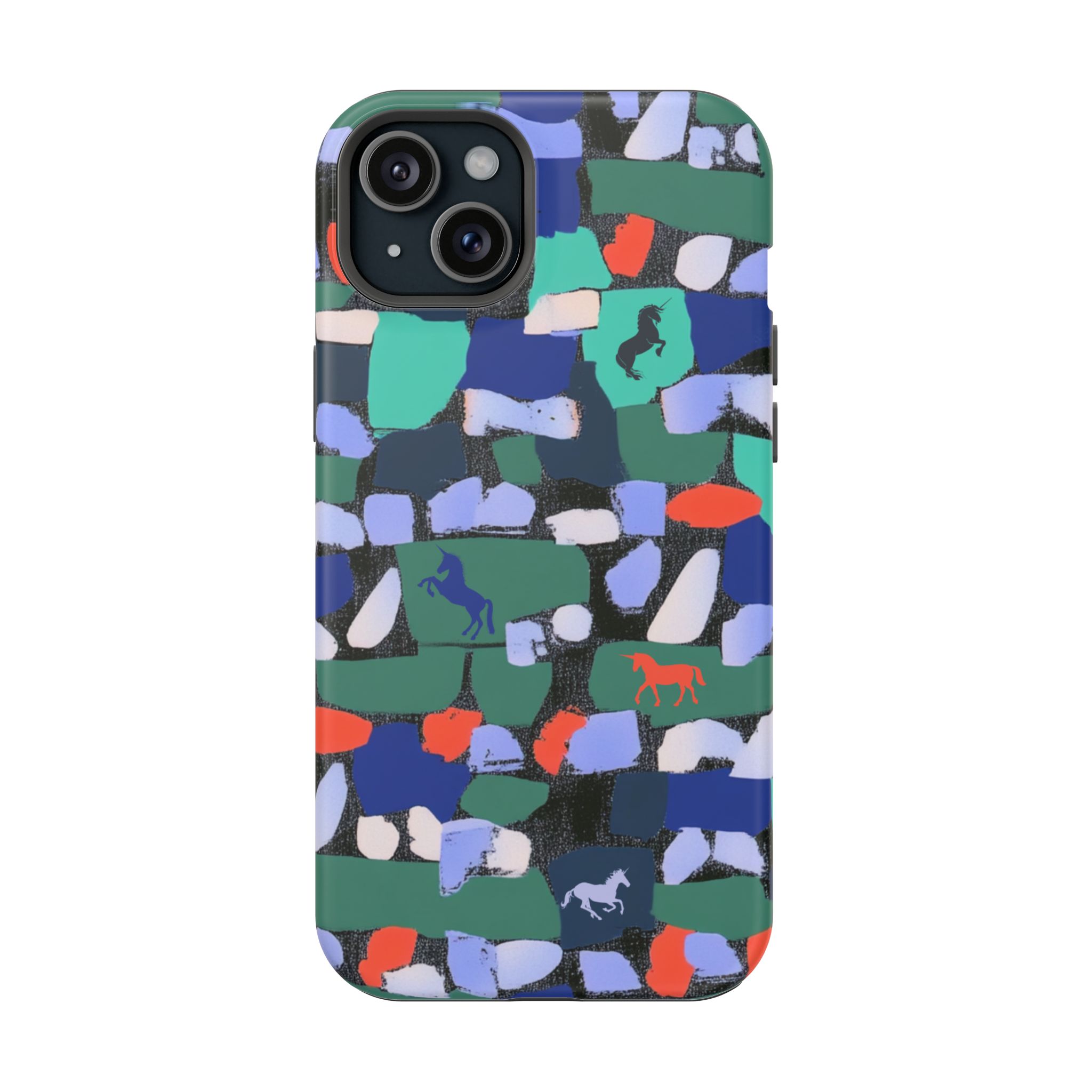 Myth Mosaic – Unicorn Fantasy iPhone Case - Image 86