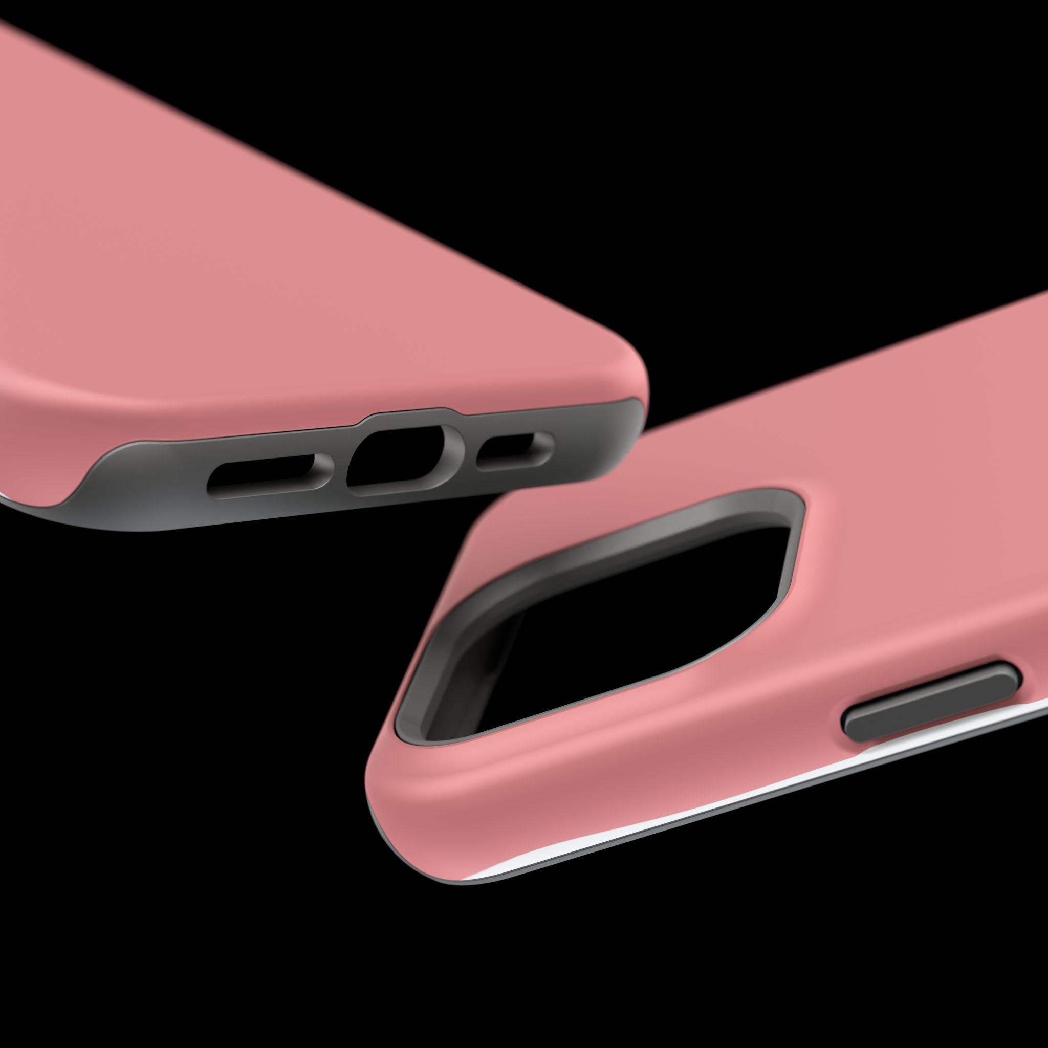 Rosewood Red – Soft Rose Red iPhone Case - Image 96