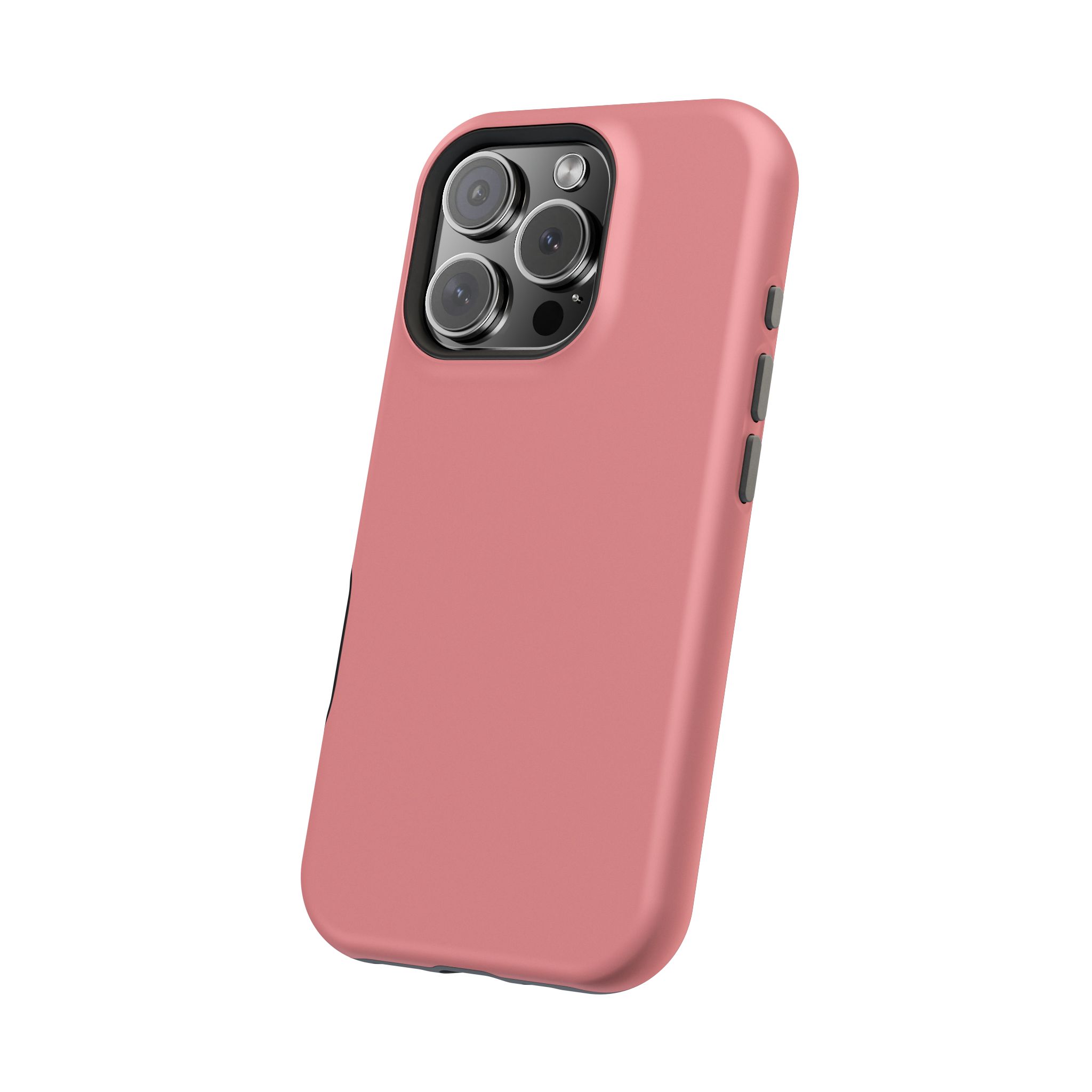 Rosewood Red – Soft Rose Red iPhone Case - Image 119