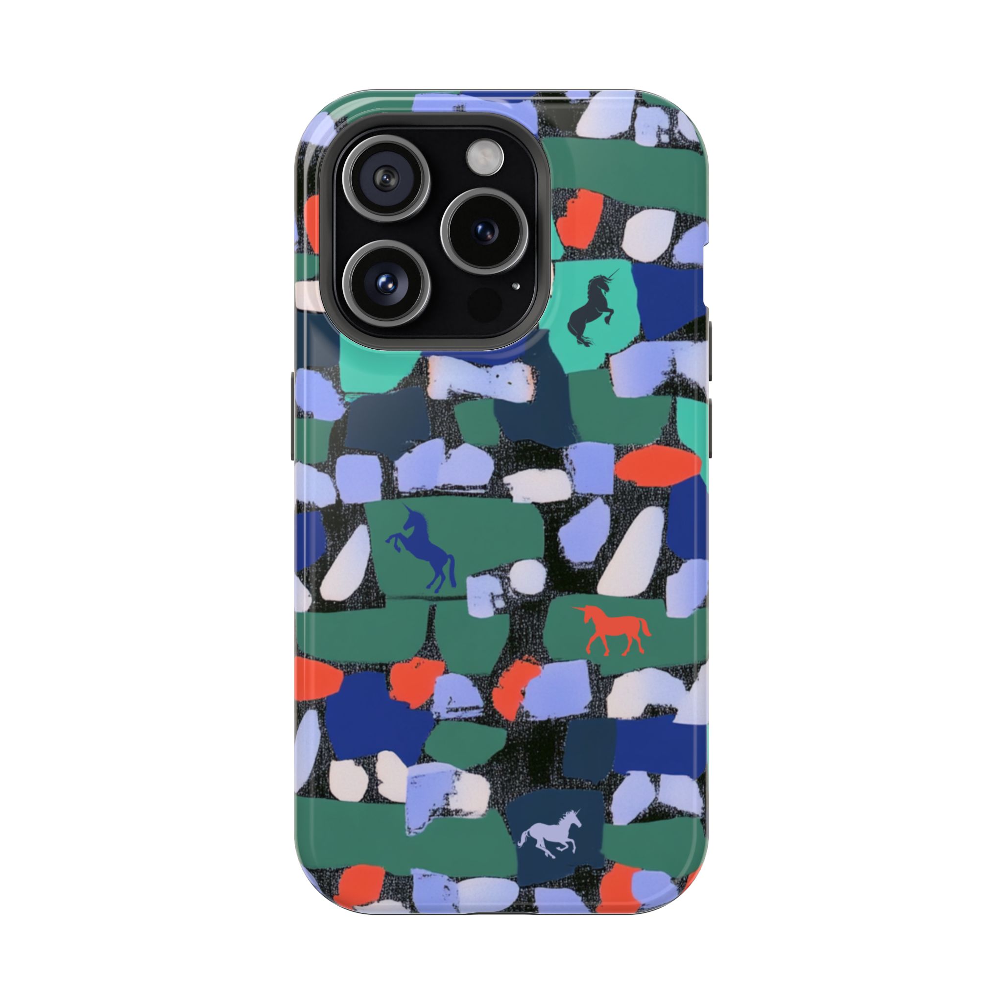 Myth Mosaic – Unicorn Fantasy iPhone Case - Image 74