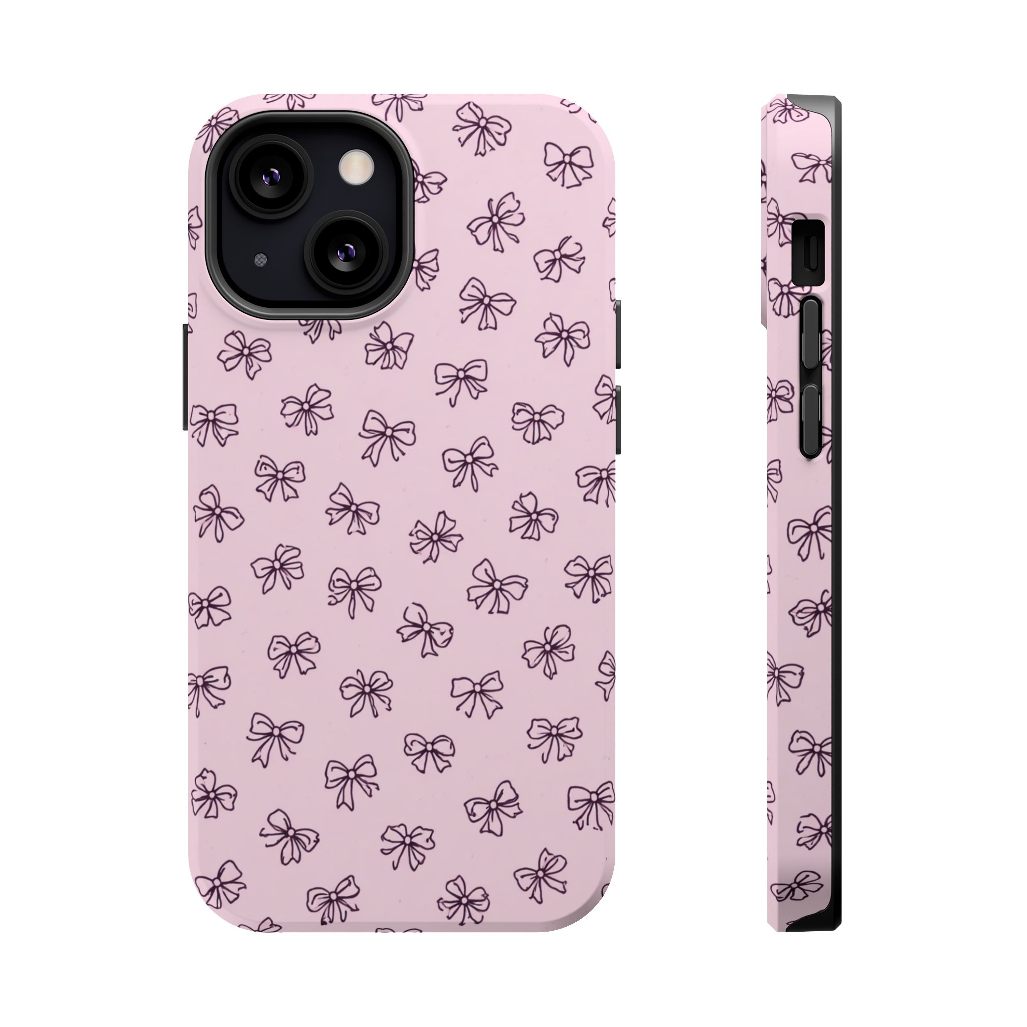 Blush Bows – Pink Bow iPhone Case - Image 13