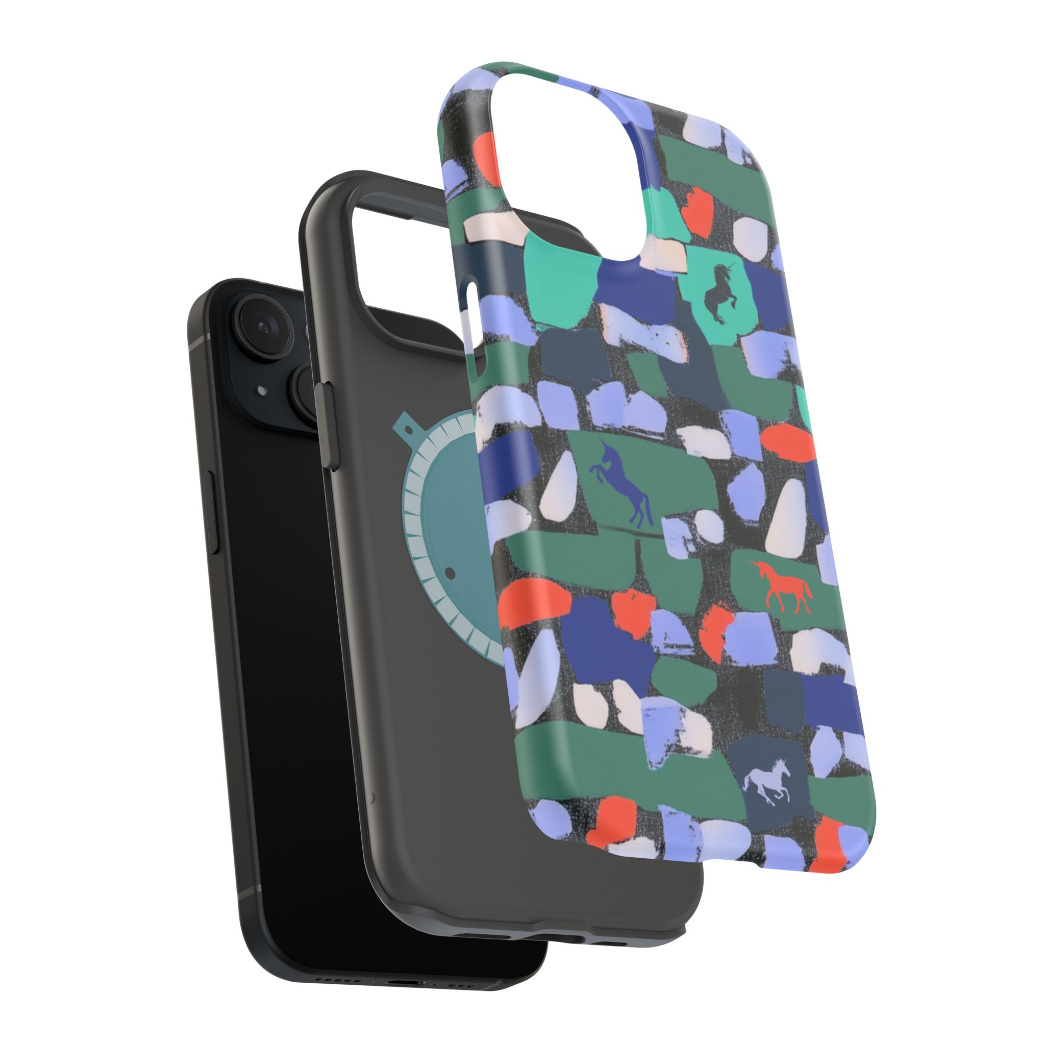 Myth Mosaic – Unicorn Fantasy iPhone Case - Image 73