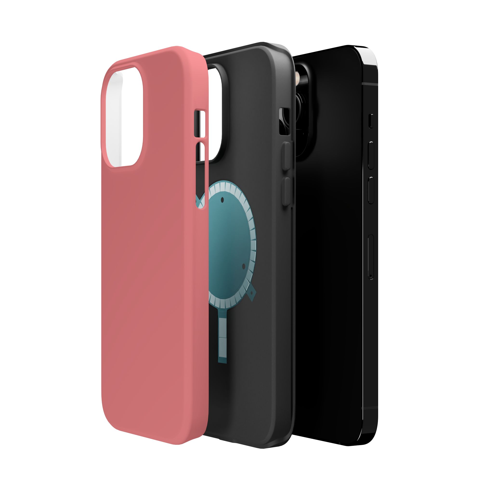 Rosewood Red – Soft Rose Red iPhone Case - Image 31